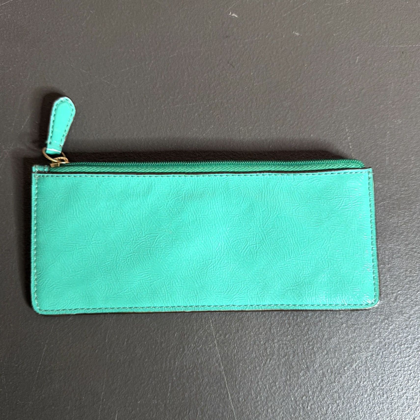 Coach VINTAGE Coach Accessory Case Pencil Green Leather Coach Pouch Wallet Size ONE SIZE - 2 Thumbnail
