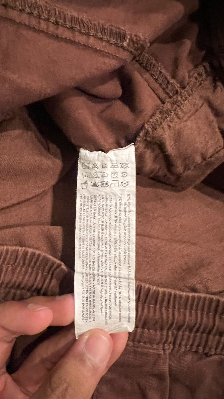 Other Dark Red Cargo Pant Jogger Size US 34 / EU 50 - 4 Thumbnail