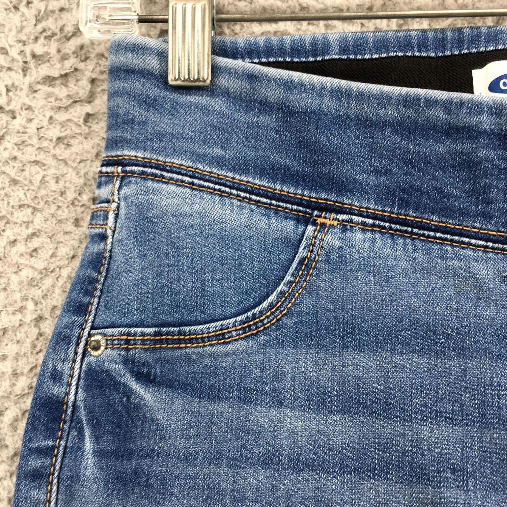 Old Navy Old Navy Jeans Womens 2 (Actual 26X29) Mid Rise Jegging Blue Pull On NEW Shirt Size 26" / US 2 / IT 38 - 4 Thumbnail