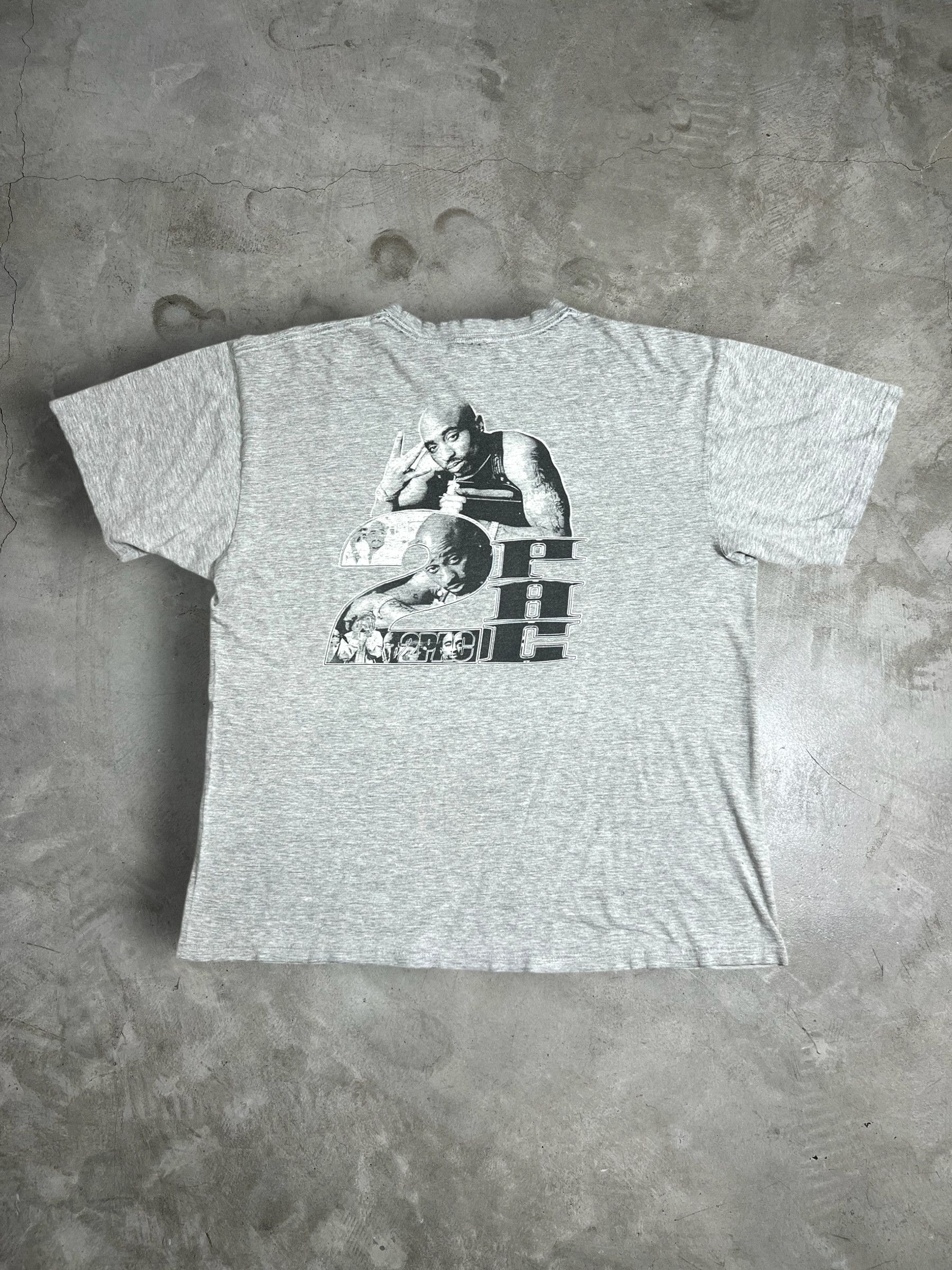 Rap Tees × Vintage Vintage Tupac Shakur Legendary Rap Tee (XL) GTME510 Size US XL / EU 56 / 4 - 16 Thumbnail