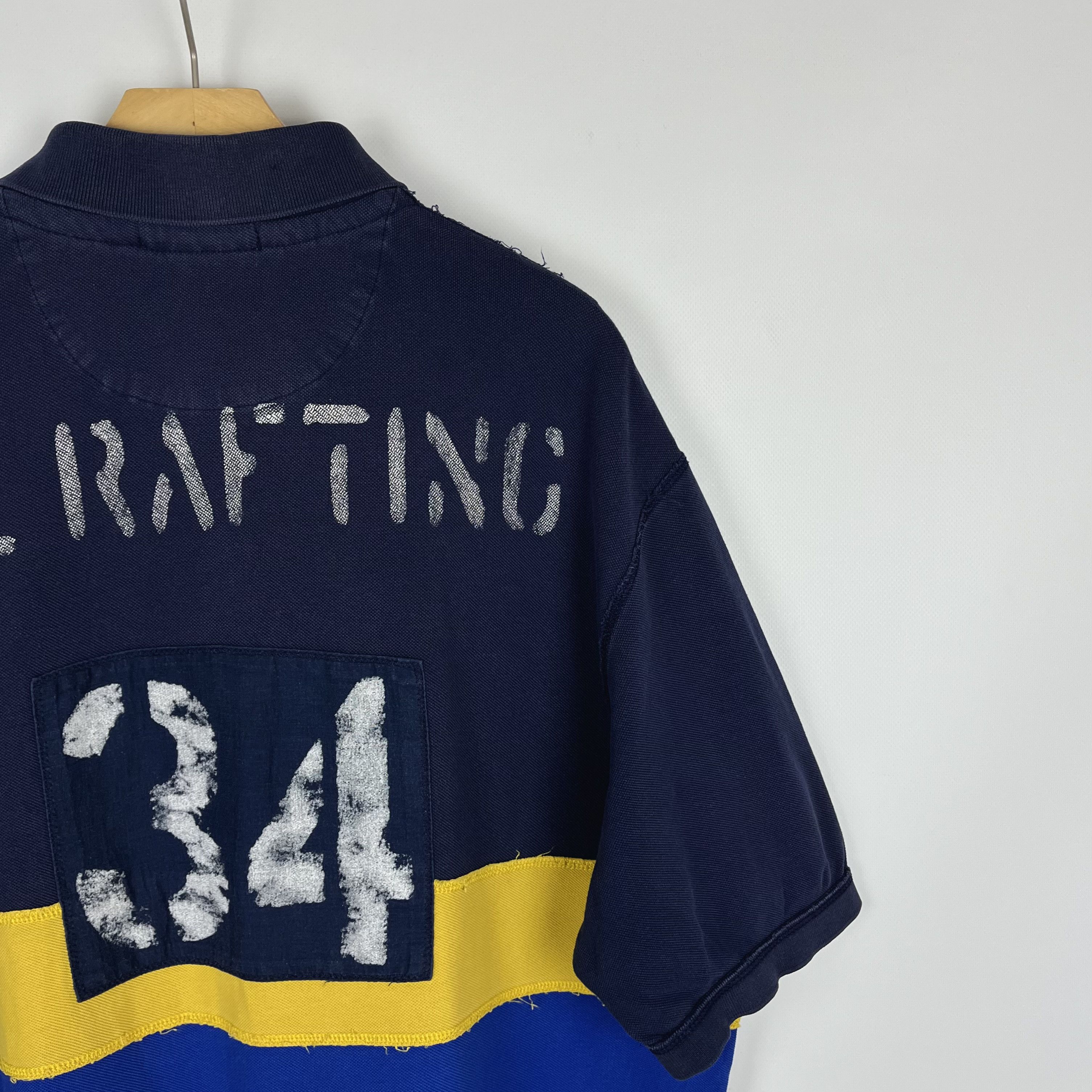 Polo Ralph Lauren Vintage Polo Ralph Lauren Rafting Big Logo Polo Shirt 90’s Size US XXL / EU 58 / 5 - 2 Thumbnail