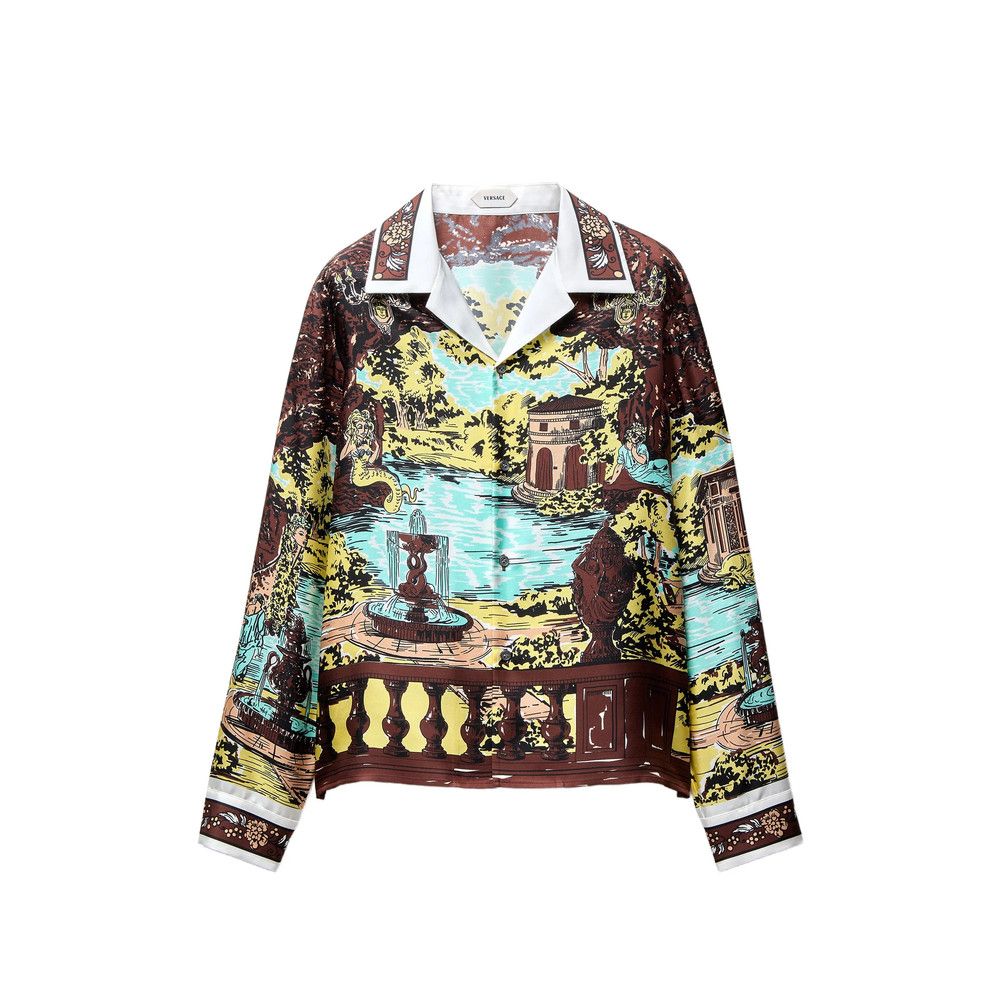 Versace Versace BROWN Shirts Size US L / EU 52-54 / 3 - 1 Thumbnail