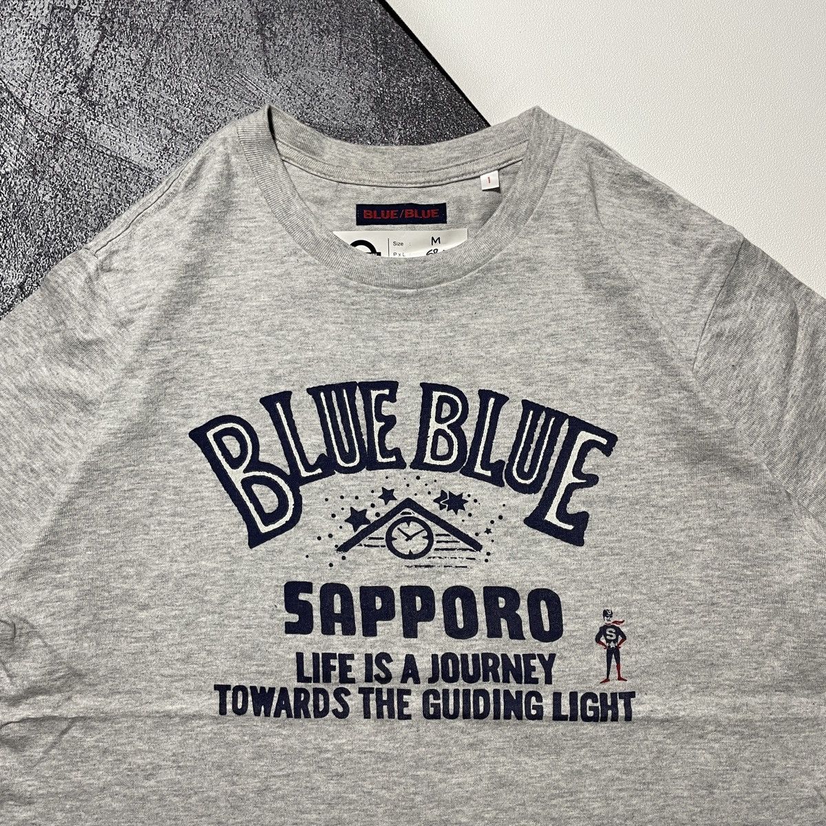 Blue Blue Japan × HOLLYWOOD RANCH MARKET × Issey Miyake BLUE BLUE JAPAN T-SHIRT Size US M / EU 48-50 / 2 - 2 Thumbnail