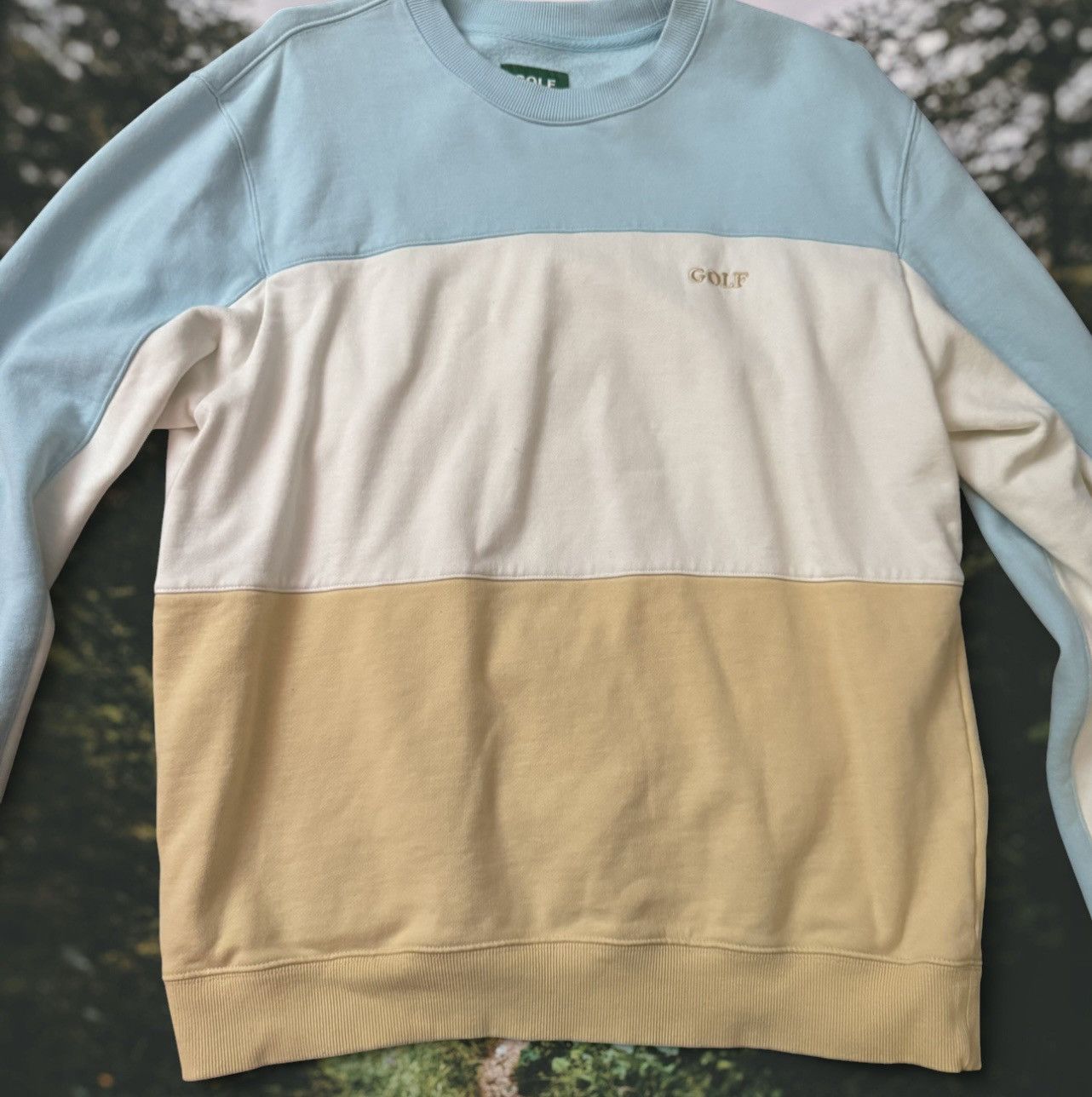 Golf Wang Golf Wang tri color crewneck Size US XL / EU 56 / 4 - 1 Thumbnail