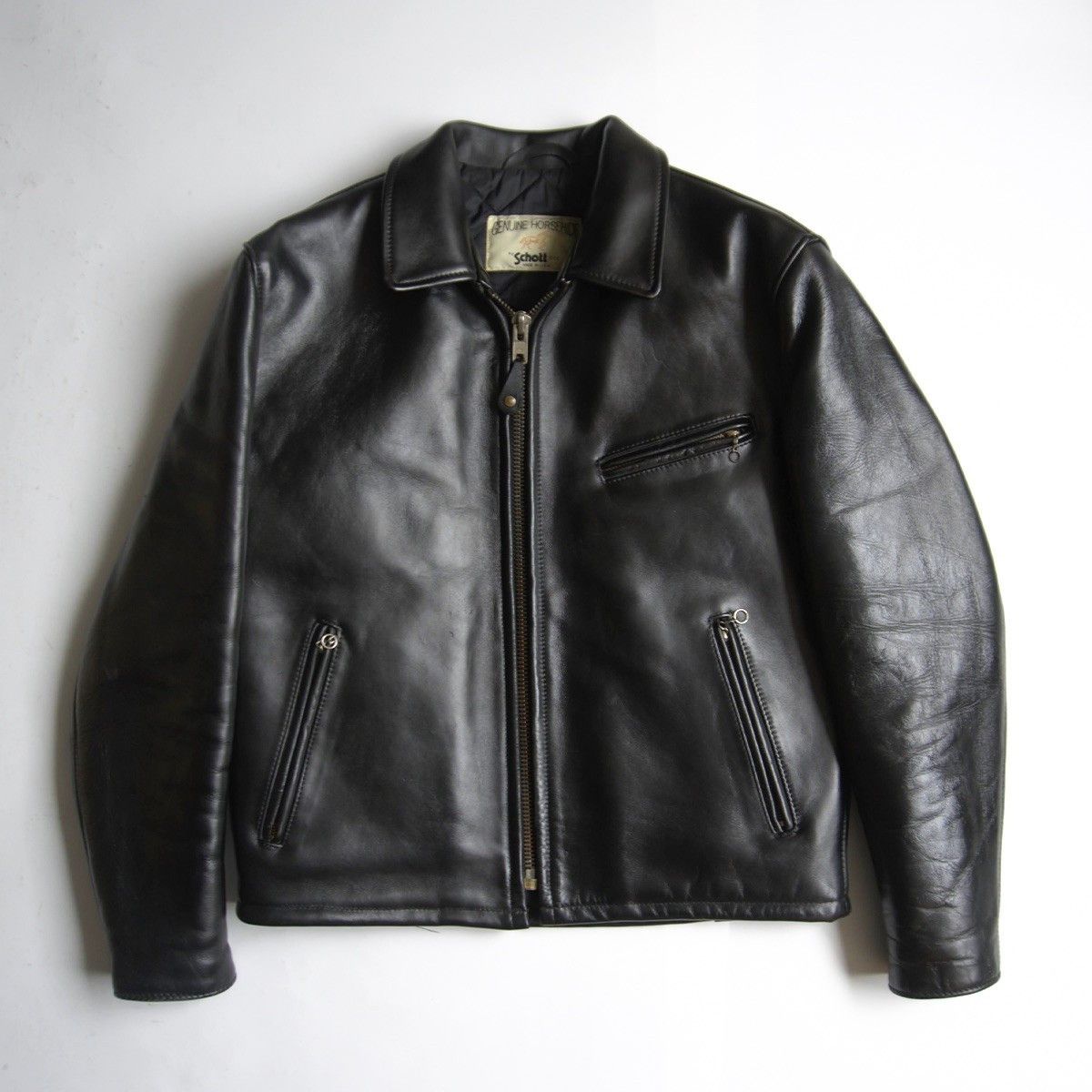 Schott Schott 689H RIDERS HORSEHIDE Jacket Size 42 Size US XS / EU 42 / 0 - 1 Thumbnail