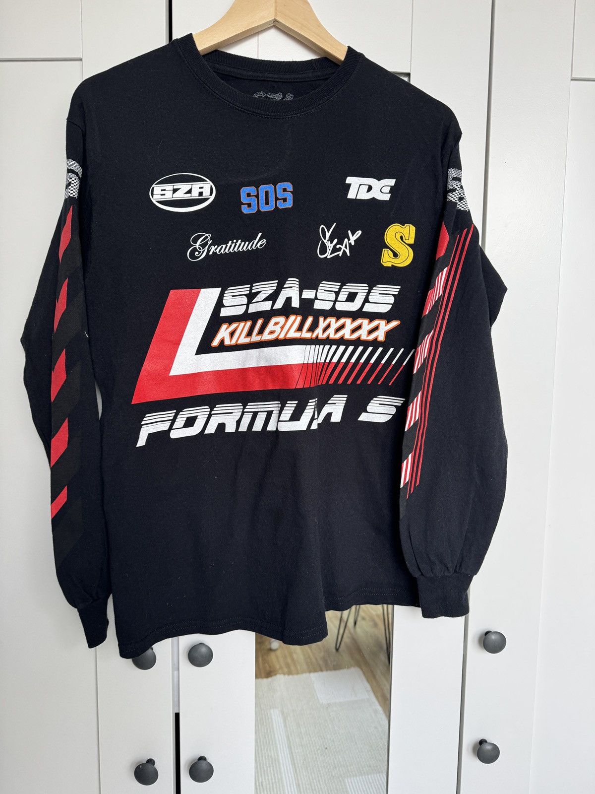 Other Black long sleeve Sza Sos Formula 1 Size US M / EU 48-50 / 2 - 1 Thumbnail