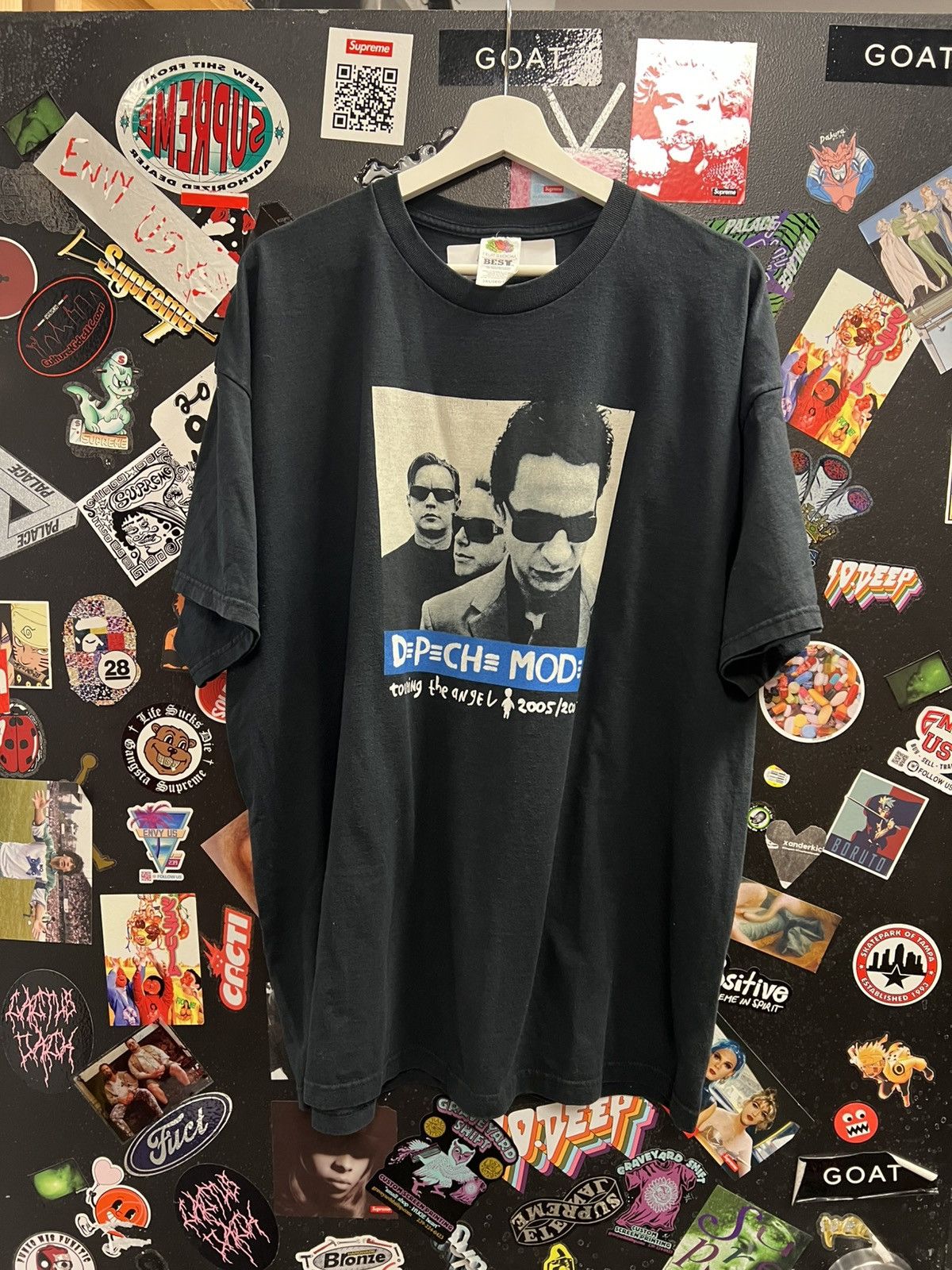 Vintage Vintage 2005/2006 Depeche Mode Shirt Size US XXL / EU 58 / 5 - 1 Thumbnail