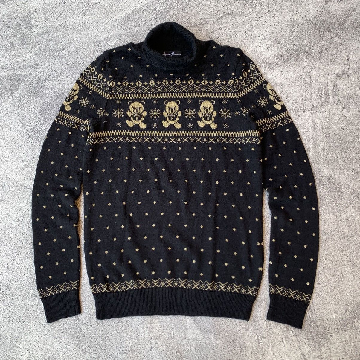 Hysteric Glamour 90’s Hysteric Glamour Knitt Turtleneck Bear Size US S / EU 44-46 / 1 - 1 Thumbnail