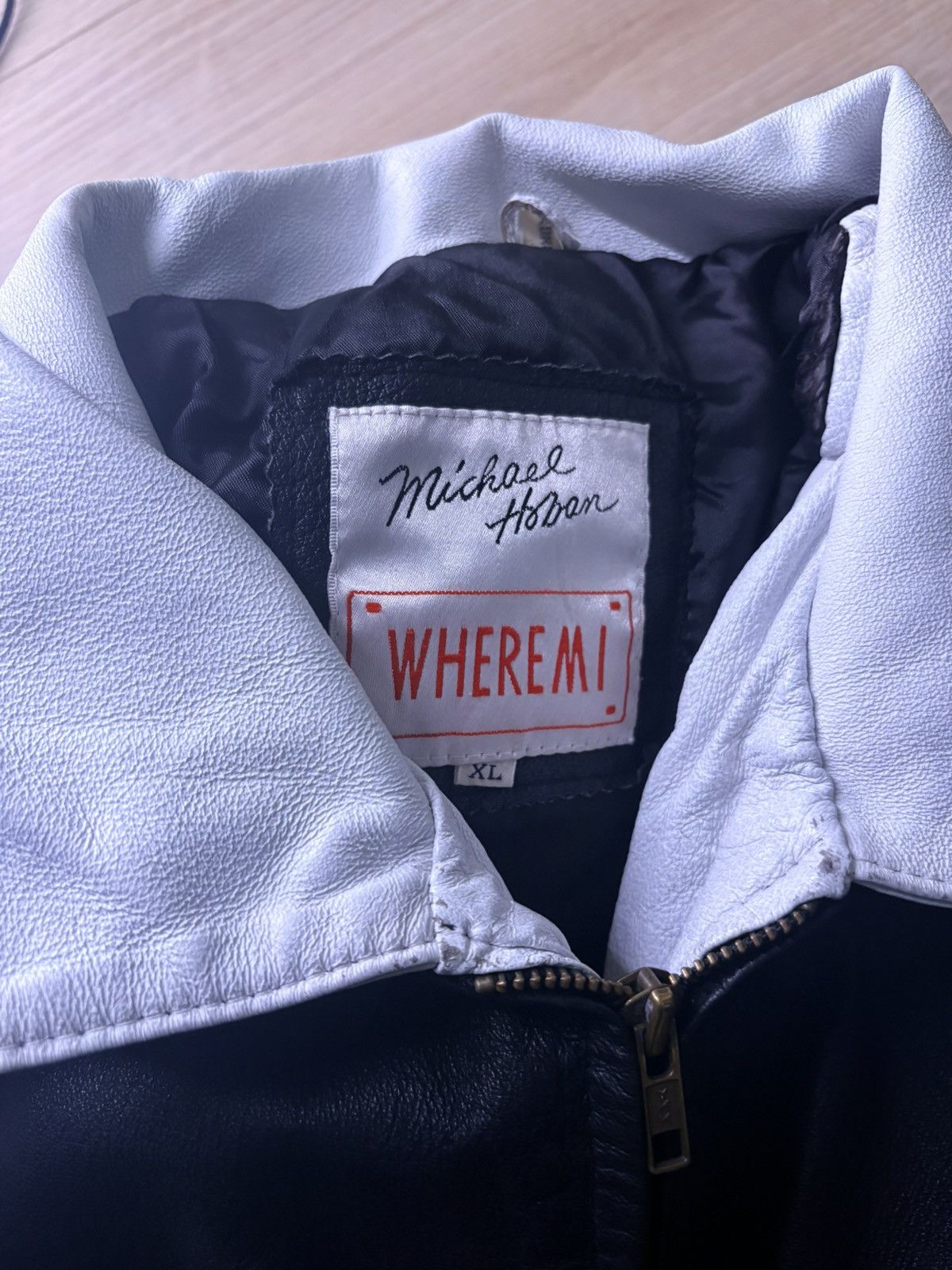 Other Michael Hoban leather USA jacket Size US XL / EU 56 / 4 - 4 Thumbnail