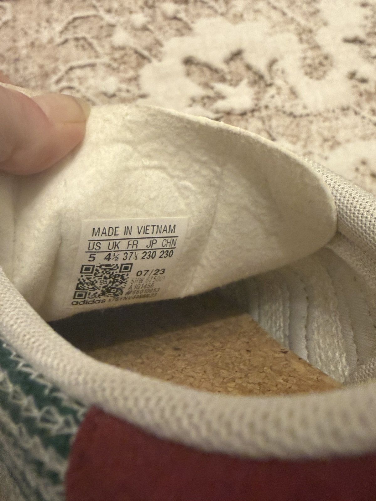 Other Adidas Gazelle Indoor Sean Wotherspoon hemp green Size US 5 / EU 37 - 7 Thumbnail