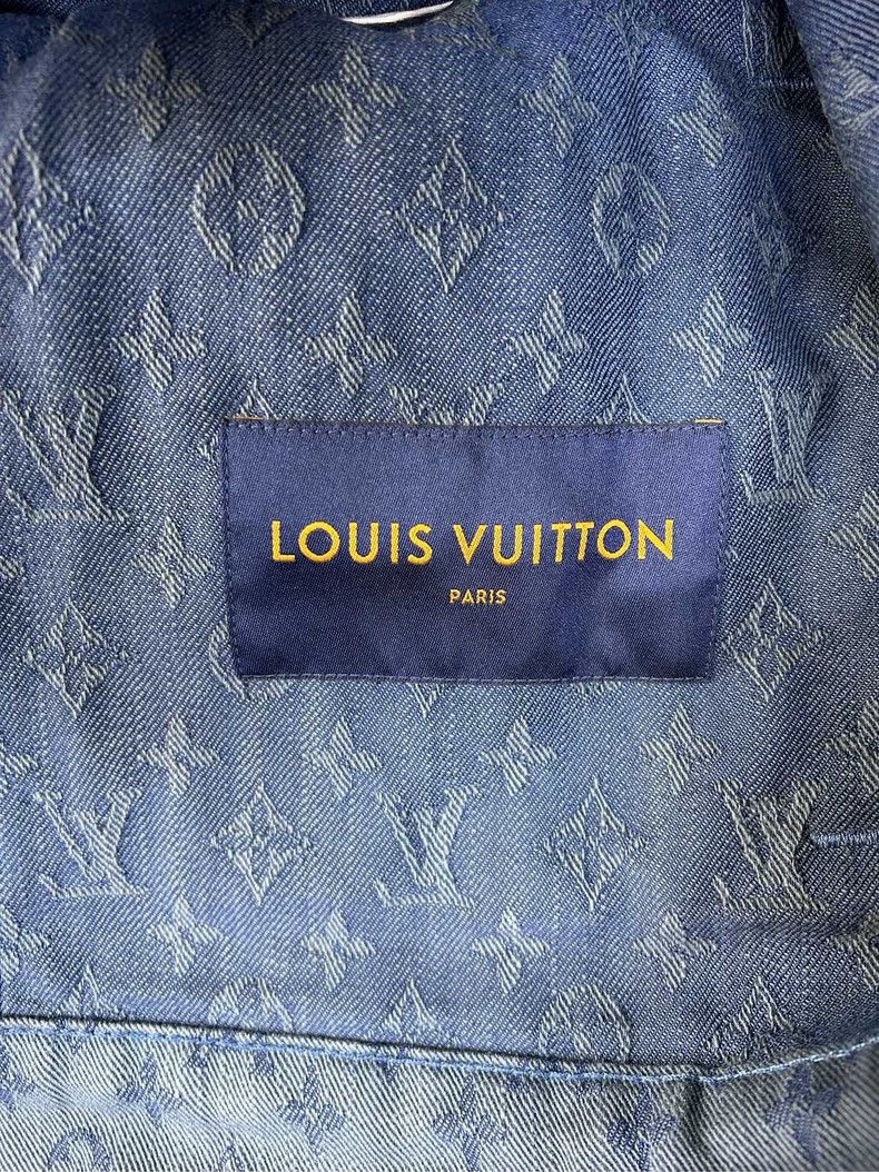 Louis Vuitton Louis Vuitton denim jacket Size US XL / EU 56 / 4 - 4 Thumbnail