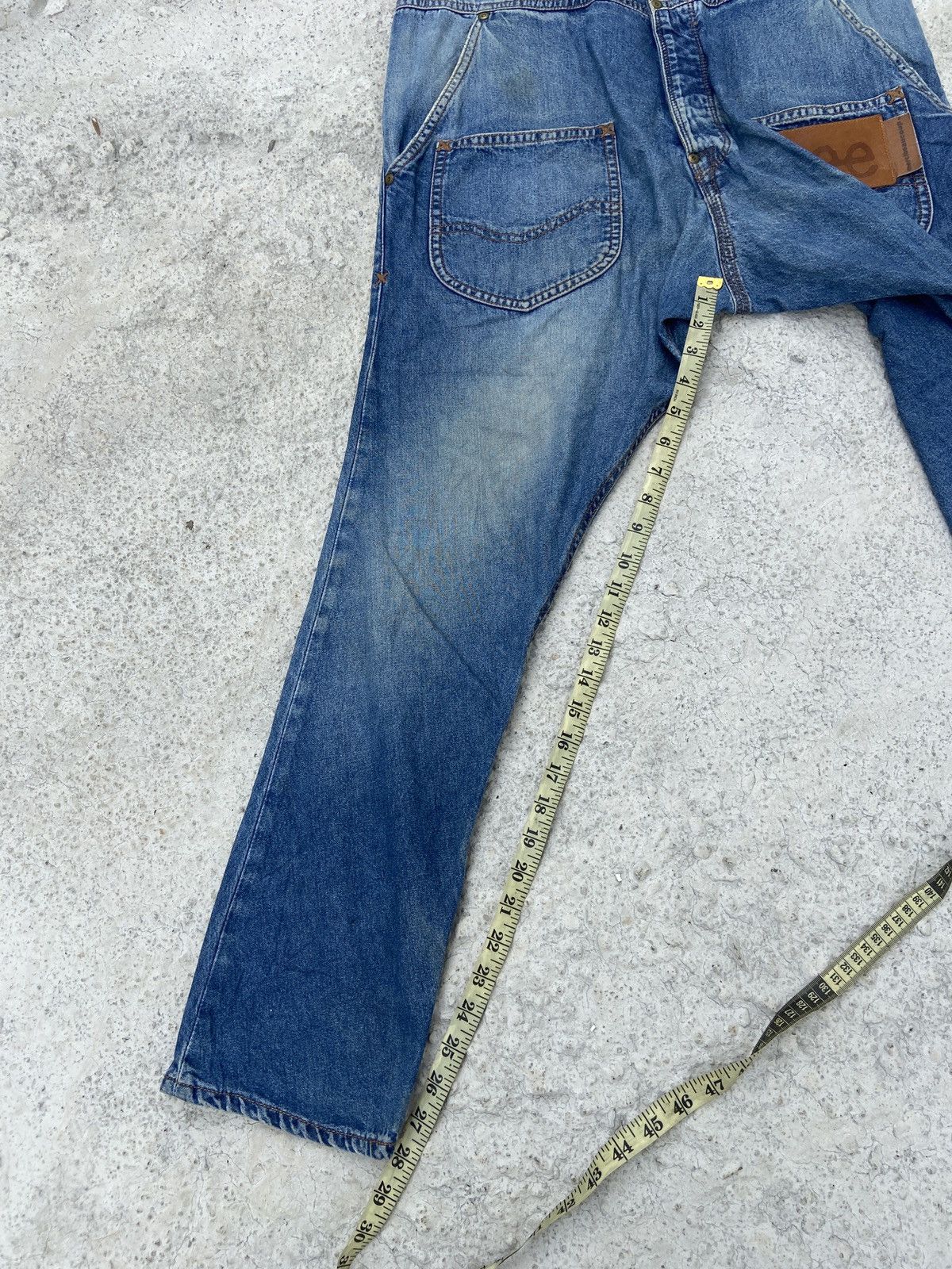 Japanese Brand × Lee × mercibeaucoup Crazy Design Lee X Mercibeaucoup Denim Size US 34 / EU 50 - 12 Thumbnail
