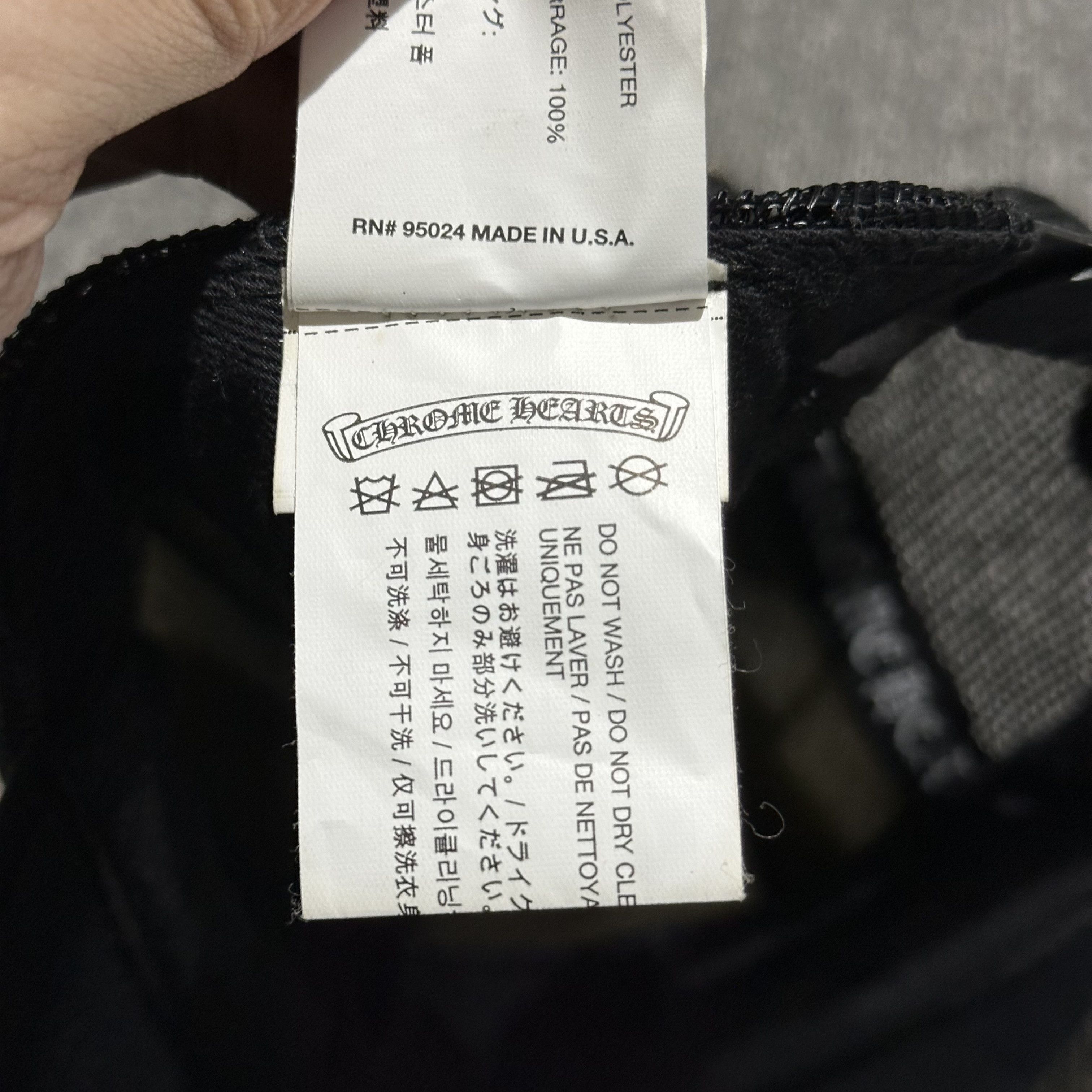 Chrome Hearts Chrome Hearts Fuck Trucker Hats Size ONE SIZE - 8 Thumbnail
