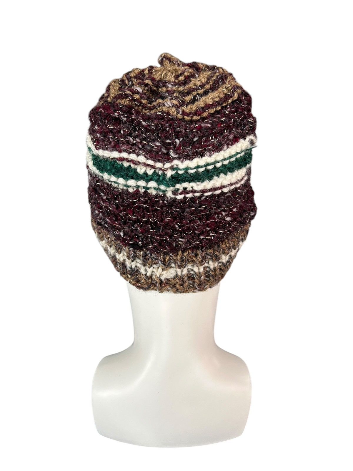 Kapital Crochet Knitted handmade Beanie Hats Rare ☠️☠️ Size ONE SIZE - 4 Thumbnail