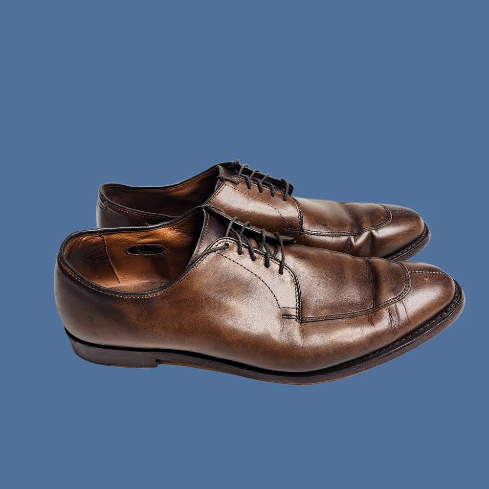 Allen Edmonds Allen Edmonds Delray Dress Oxford Lace Up Oxfords Vero Cuoio Brown Leather 11 D Mens Shoes Size US 11 / EU 44 - 1 Thumbnail