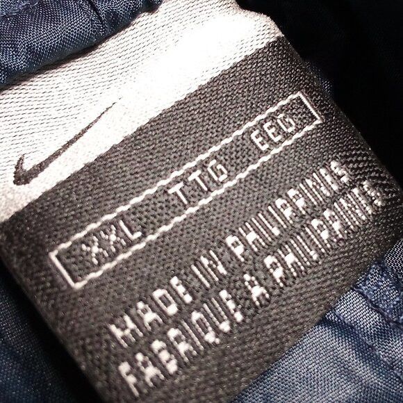 Nike × Vintage Vintage Y2K Nike Spell Out Wind Pants Joggers Trainers Size US 34 / EU 50 - 4 Thumbnail