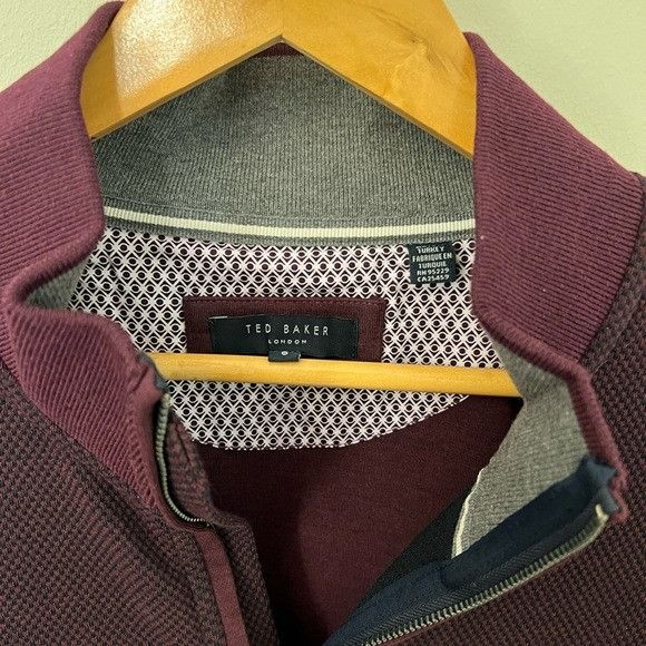 Ted Baker 1/4 Zip - Size 6/XL