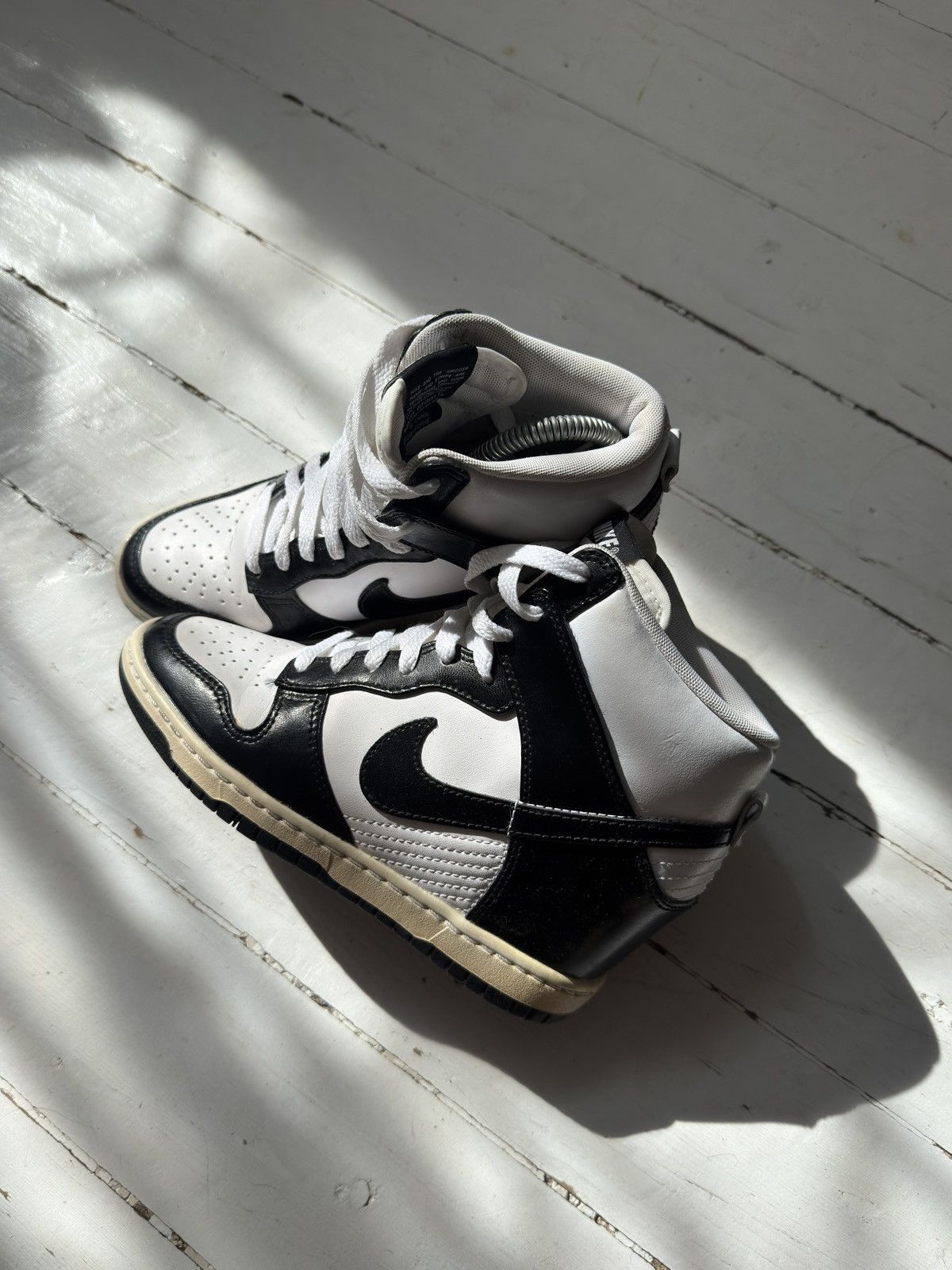 Nike VINTAGE NIKE BECKETT HIGH PLATFORM SNEAKERS SHOES Size US 6.5 / IT 36.5 - 2 Thumbnail