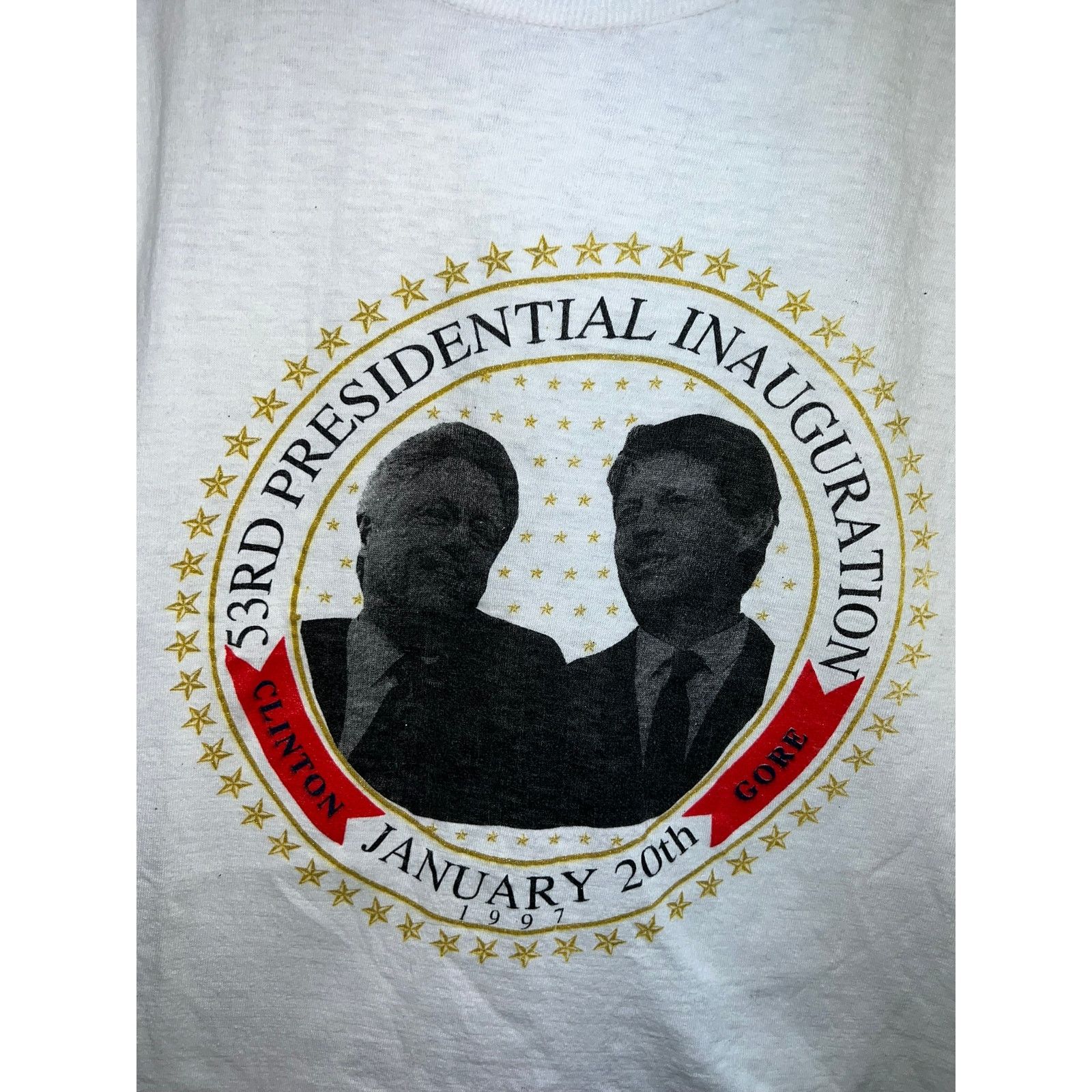 Vintage Vintage Clinton Vs Gore Shirt Presidential Inauguration L Size US L / EU 52-54 / 3 - 2 Thumbnail
