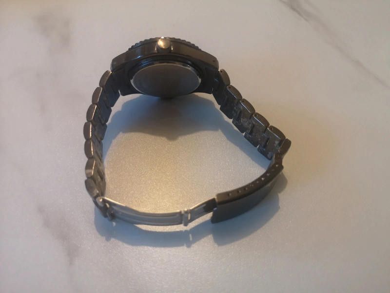 Duke Kahanamoku Kahana black dial stainless steel bracelet watch Size ONE SIZE - 5 Thumbnail