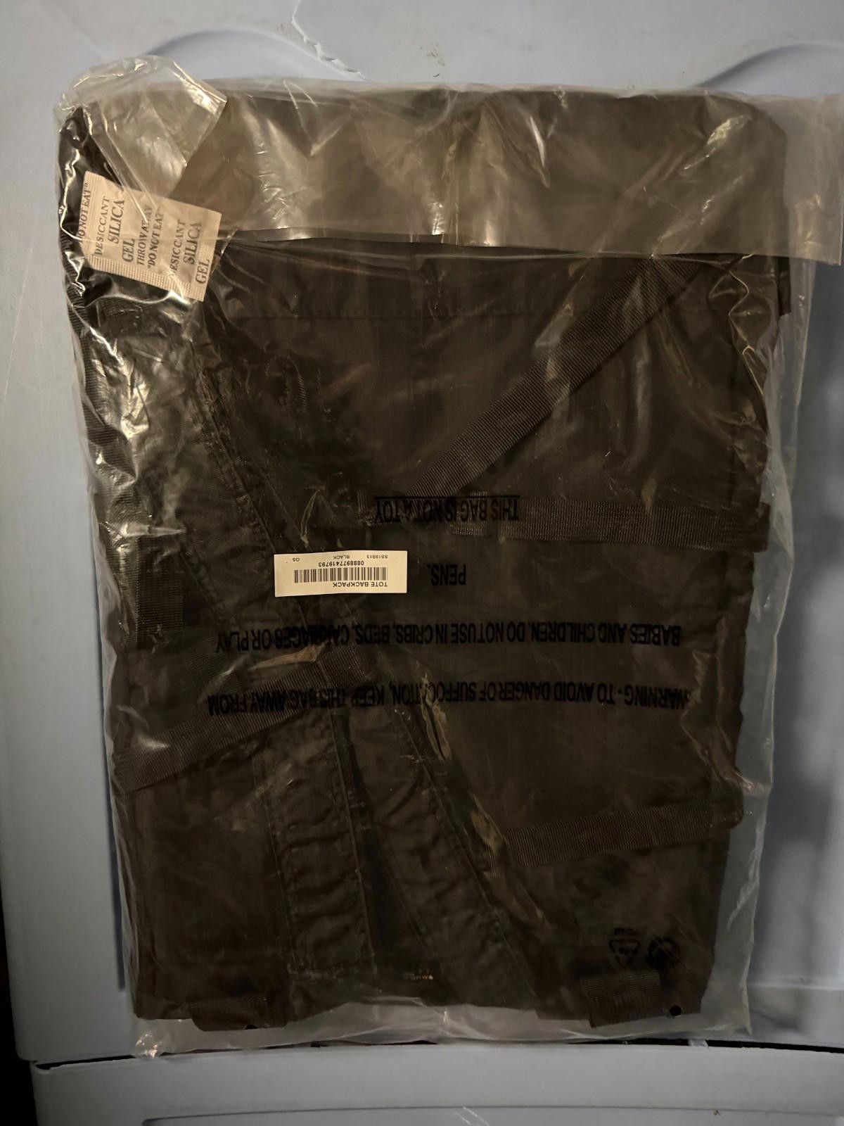 Supreme Supreme Tote Backpack Black Size ONE SIZE - 2 Thumbnail