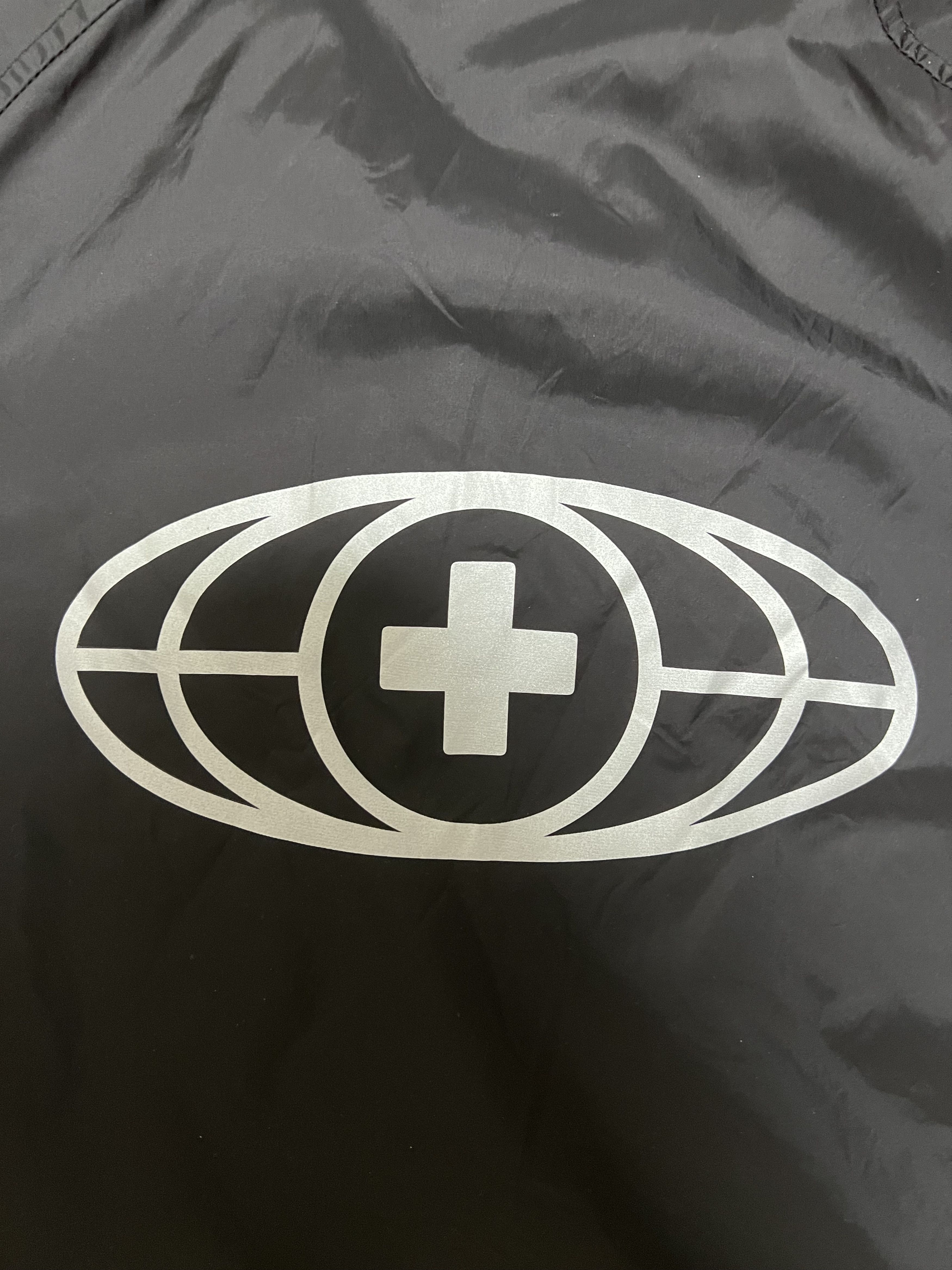 Places + Faces 💚 2019 Places + Faces Reflective Coach Jacket Black Large Size US L / EU 52-54 / 3 - 4 Thumbnail