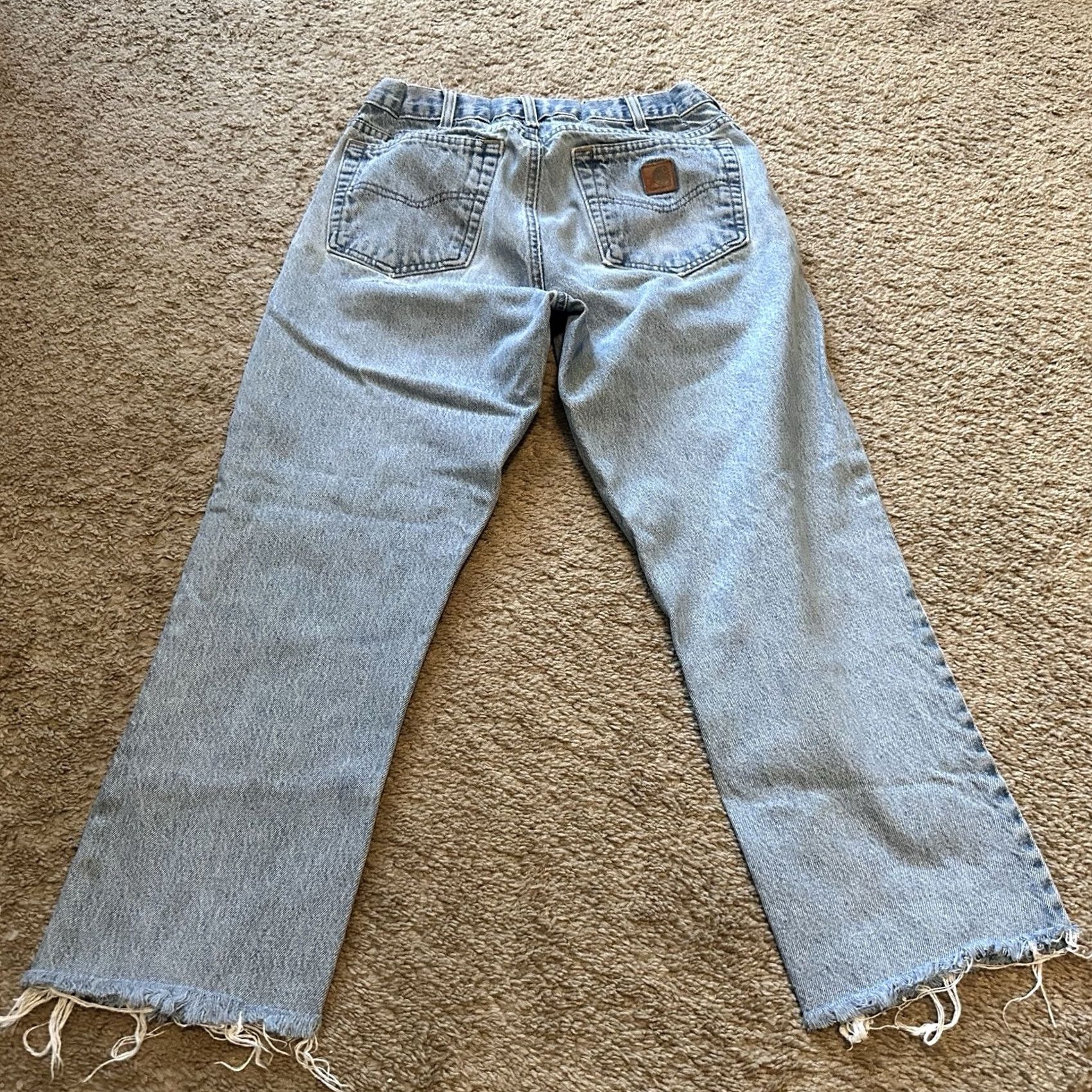 Carhartt Carhartt Jeans 32x32 Traditional Fit Grunge Skater Denim Blue Size US 32 / EU 48 - 4 Thumbnail