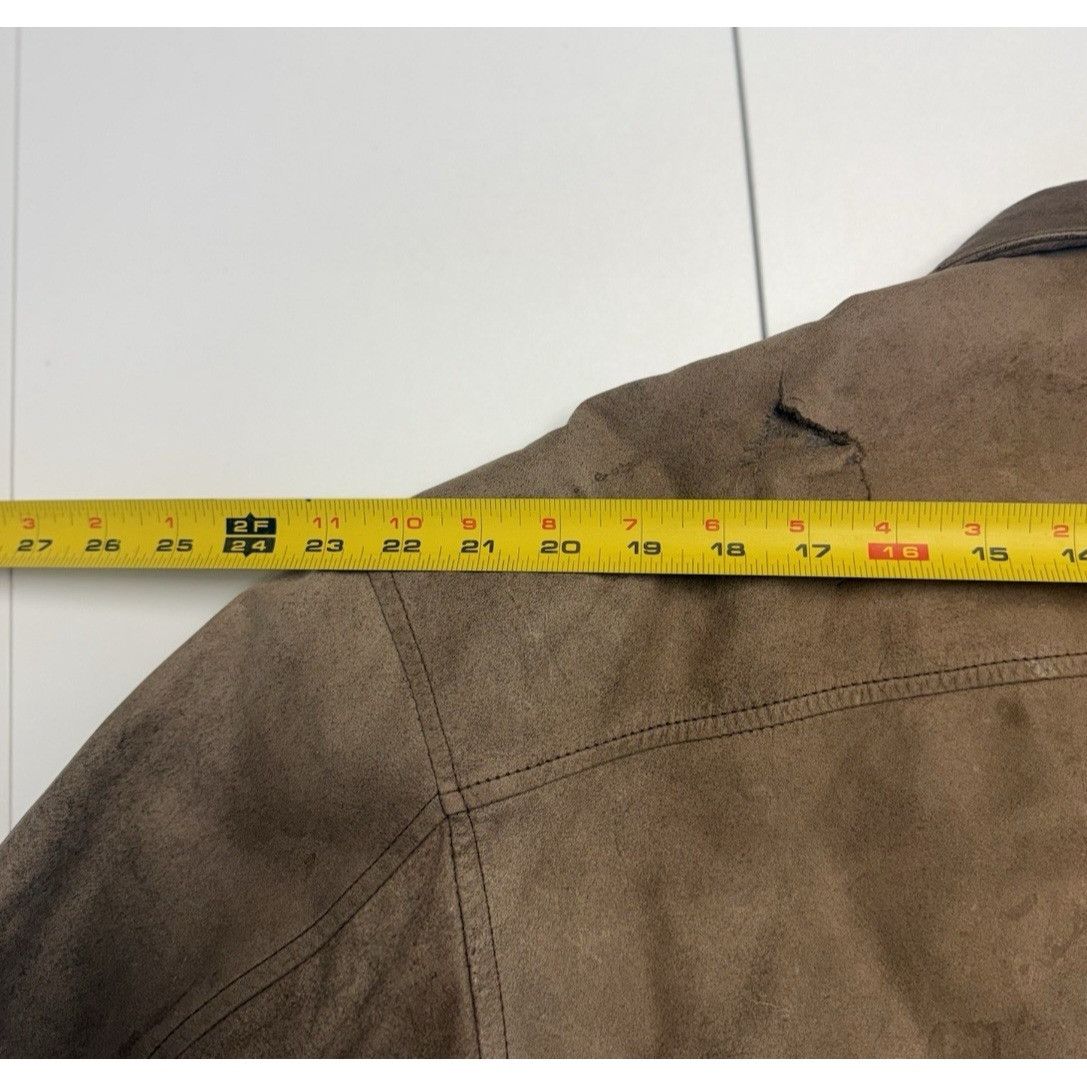 Vintage G-III Global Identity Leather Bomber Jacket Brown Korea Size Size US L / EU 52-54 / 3 - 23 Thumbnail