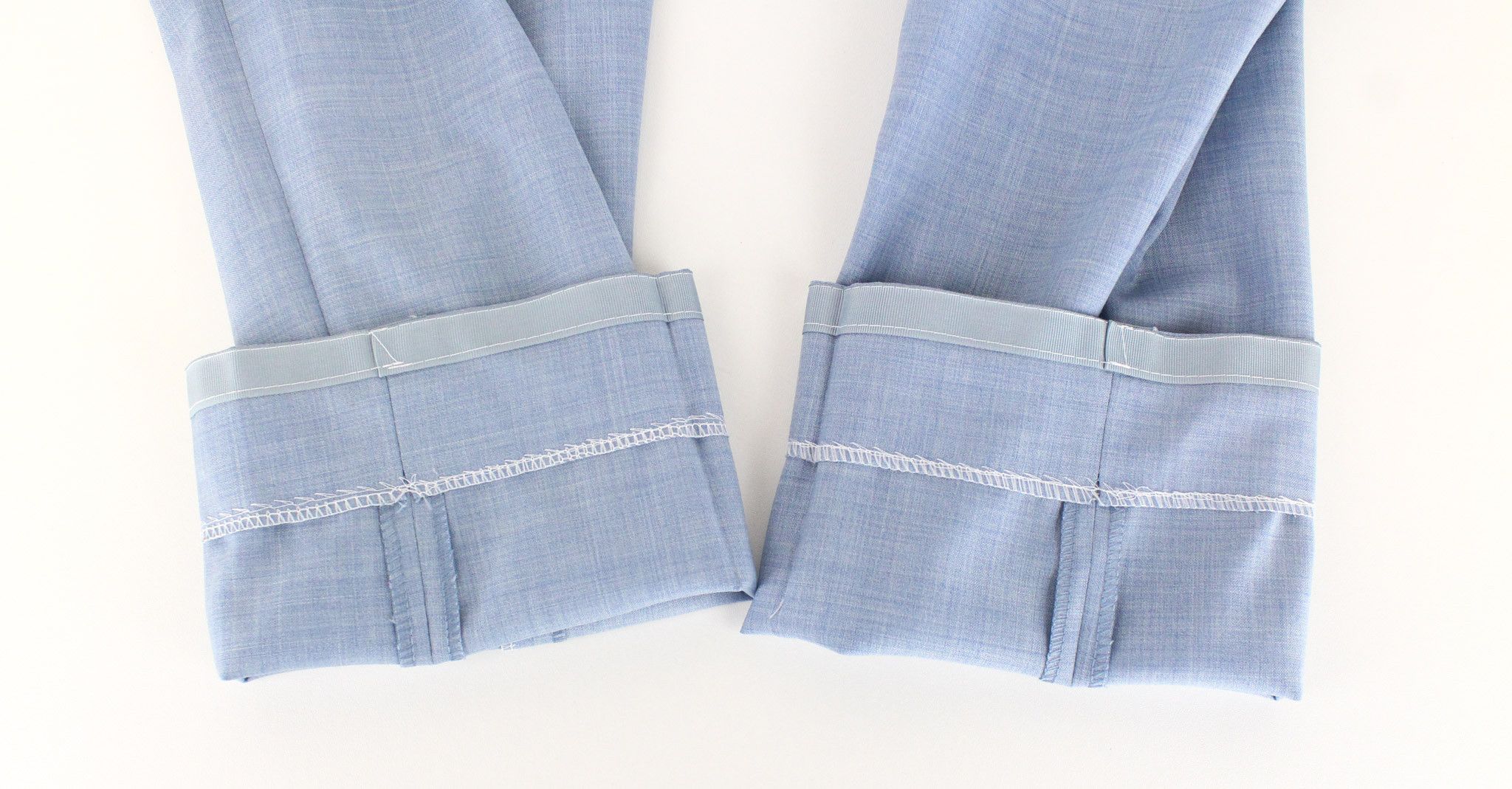 Suitsupply LAZIO UK36R Light Blue Wool Suit 67346 Size 36R - 18 Thumbnail