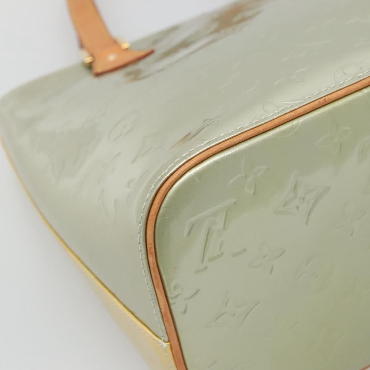 Louis Vuitton LOUIS VUITTON Monogram Vernis Houston Hand Bag Gris M91053 Size ONE SIZE - 16 Thumbnail