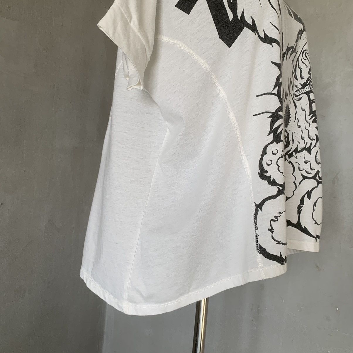 Japanese Brand × Le Grande Bleu (L.G.B.) × Tornado Mart Glad News Zombie Anarchy Shirt Size M / US 6-8 / IT 42-44 - 5 Thumbnail
