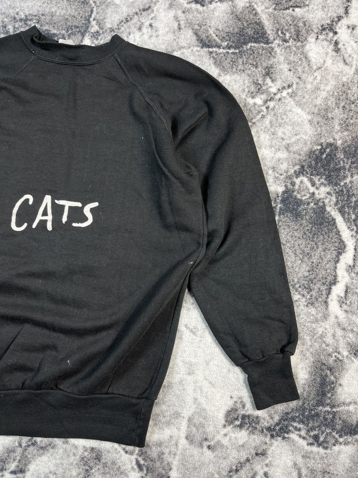 Other Vintage CATS Musical Theatre Sweatshirt Black Mens M Size US M / EU 48-50 / 2 - 4 Thumbnail