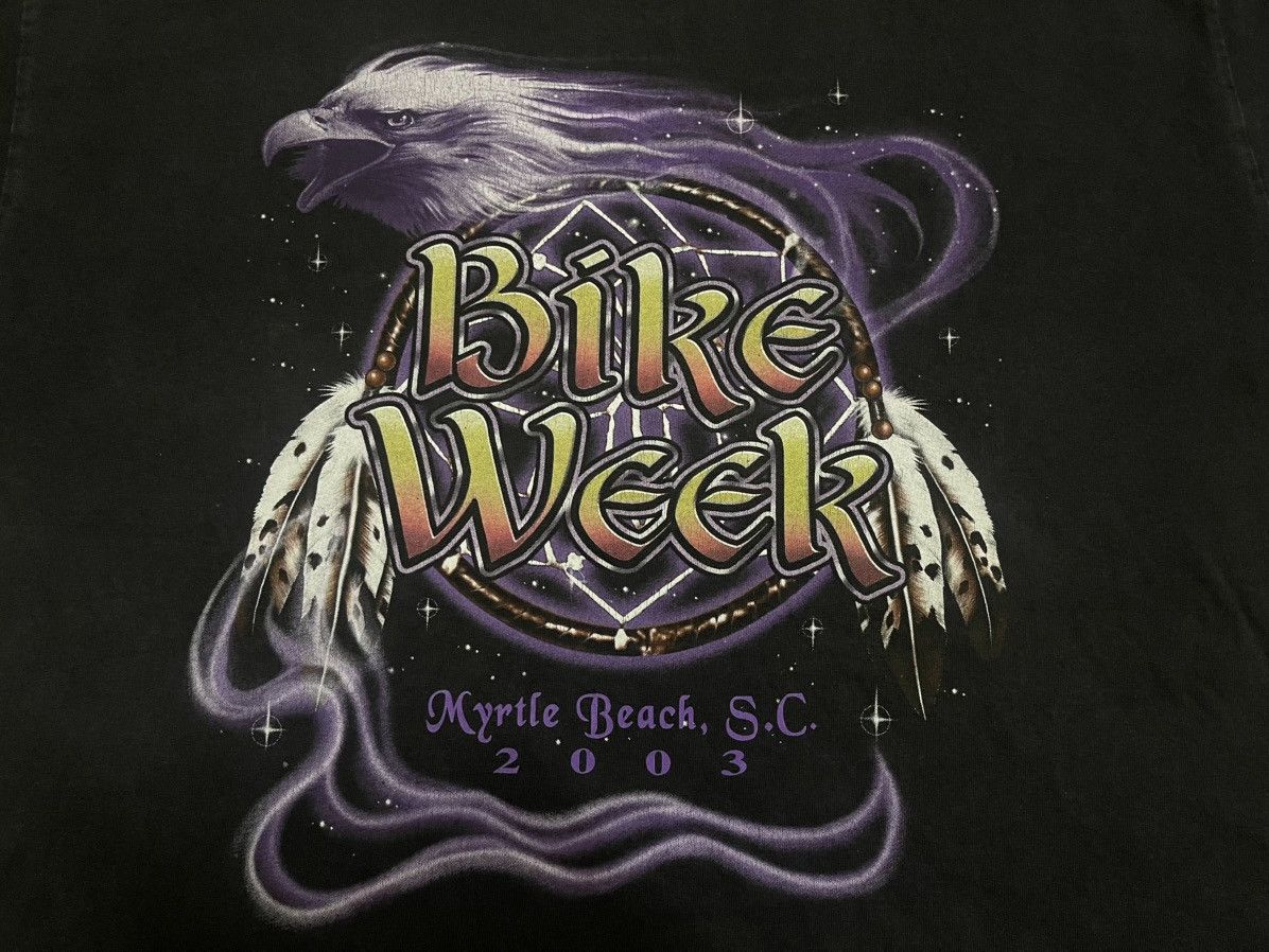 Designer × Vintage VINTAGE Y2K BIKE WEEK 2003 T SHIRT Size US XL / EU 56 / 4 - 5 Thumbnail