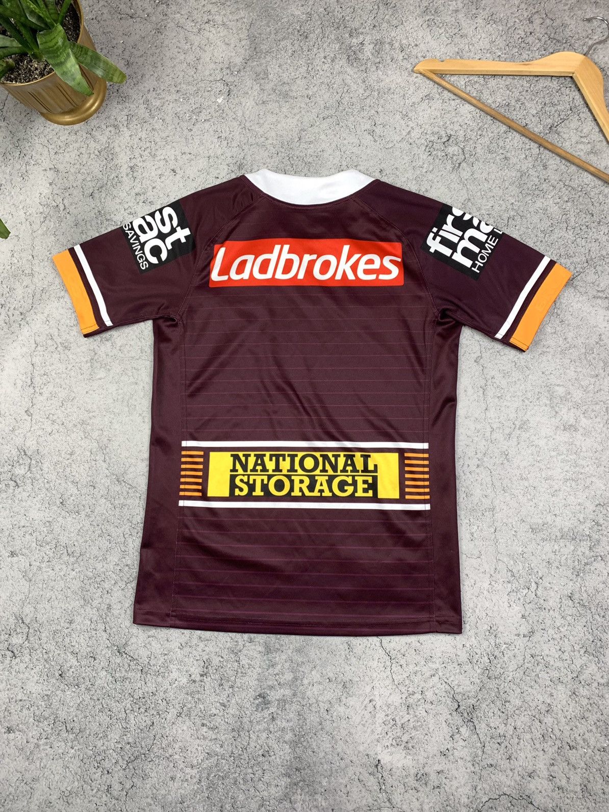Other Asics Brisbane Broncos NRL 2022 Home Rugby Jersey Size S Size US S / EU 44-46 / 1 - 9 Thumbnail