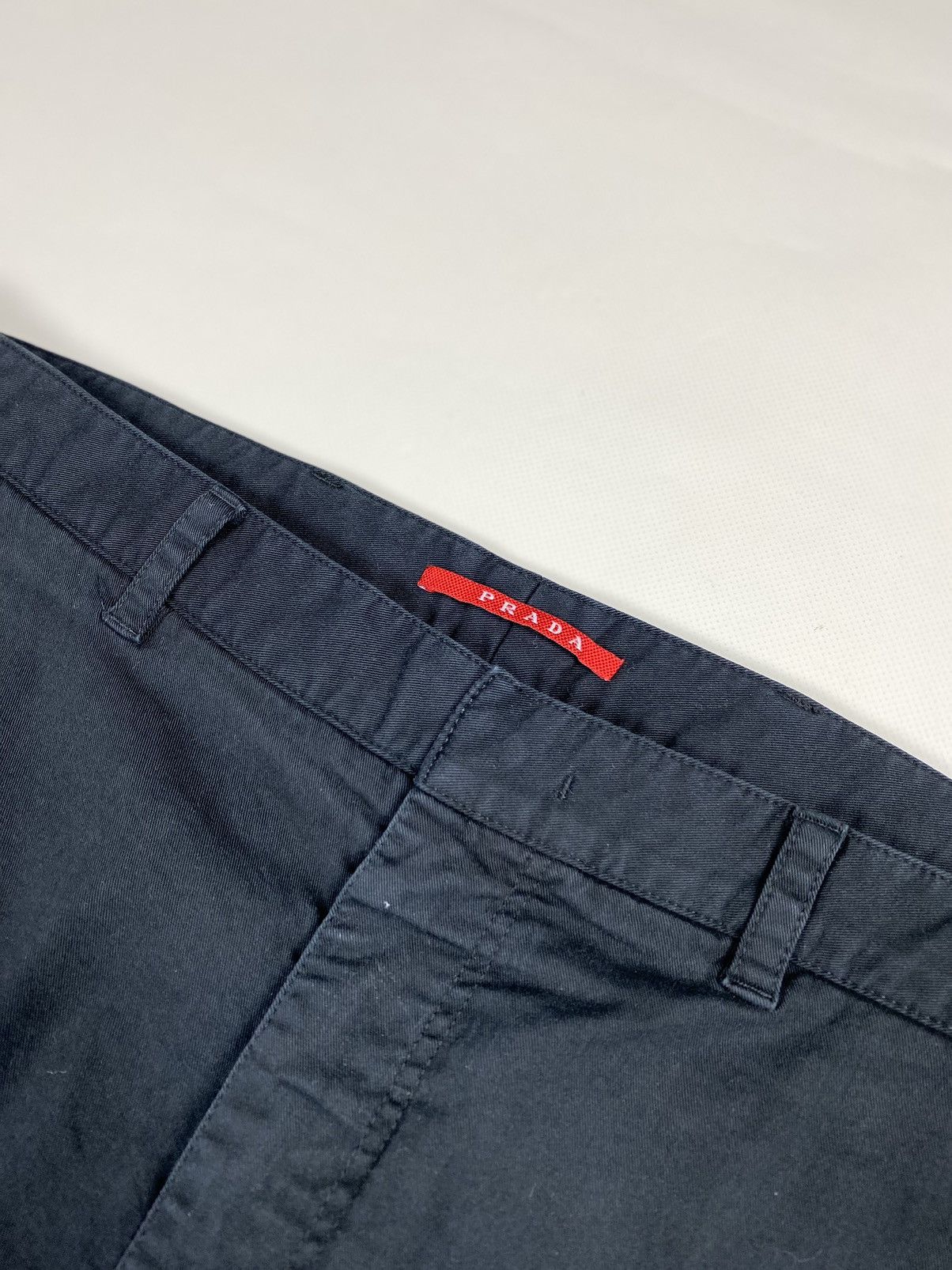 Prada Prada black tab men’s chino pants trousers size 52 / Xl Size US 36 / EU 52 - 13 Thumbnail