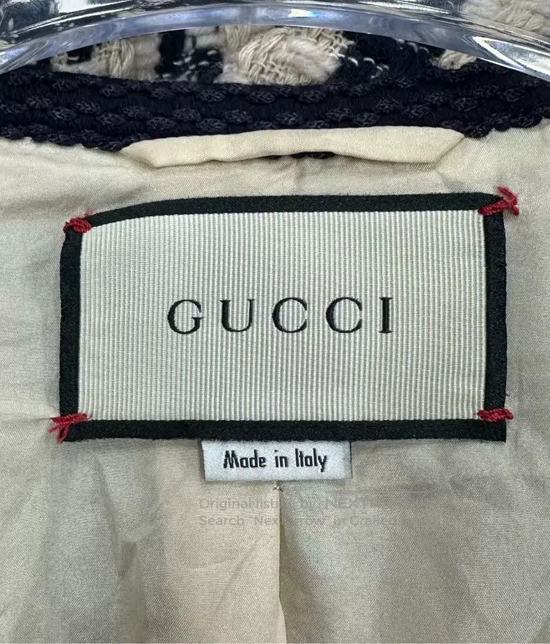 Gucci Gucci Black and white thousand-bird checkered tweed cardig Size M / US 6-8 / IT 42-44 - 3 Thumbnail