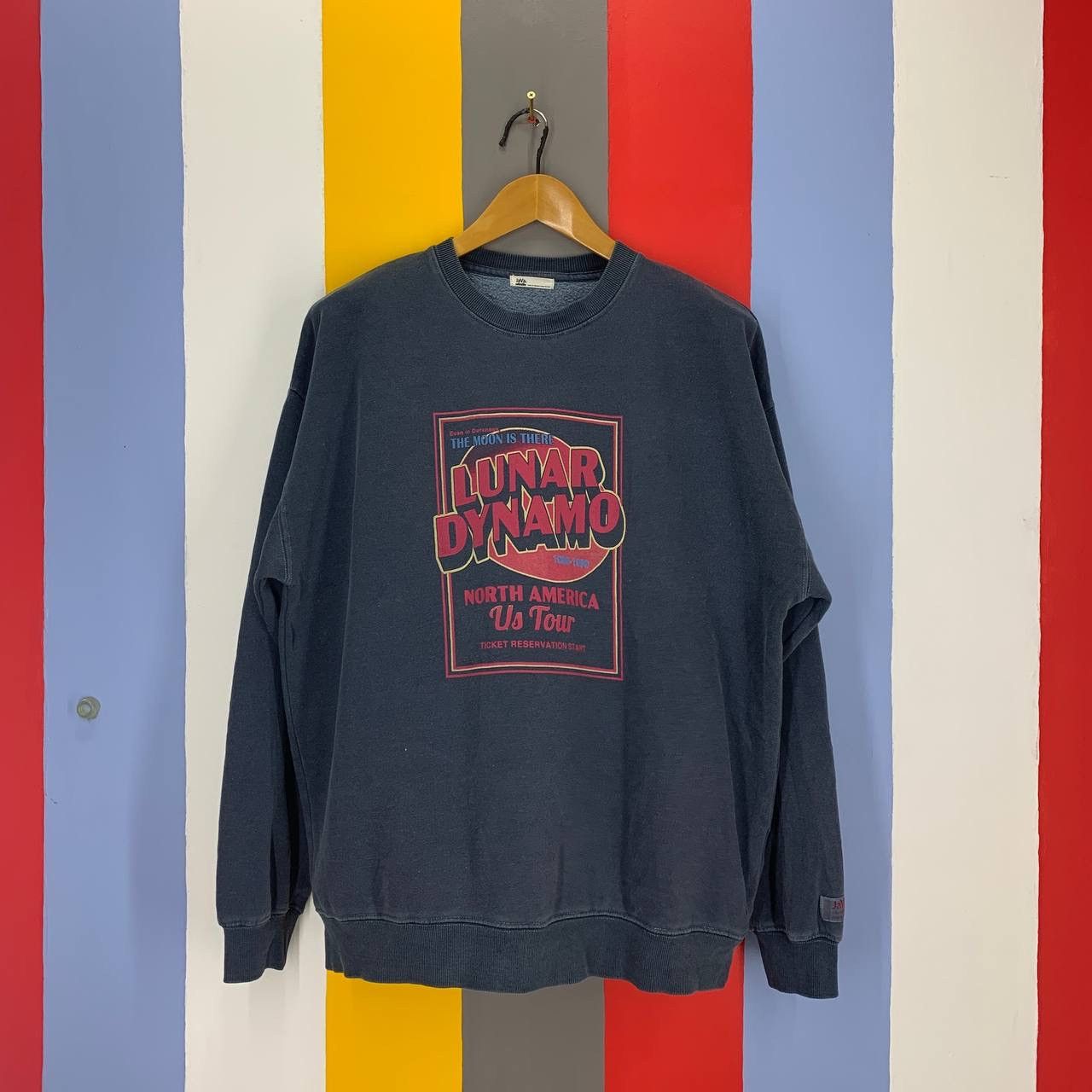 Band Tees Vintage 1998-1999 LUNAR DYNAMO US TOUR Sweatshirt #2352/25 Size US M / EU 48-50 / 2 - 1 Thumbnail
