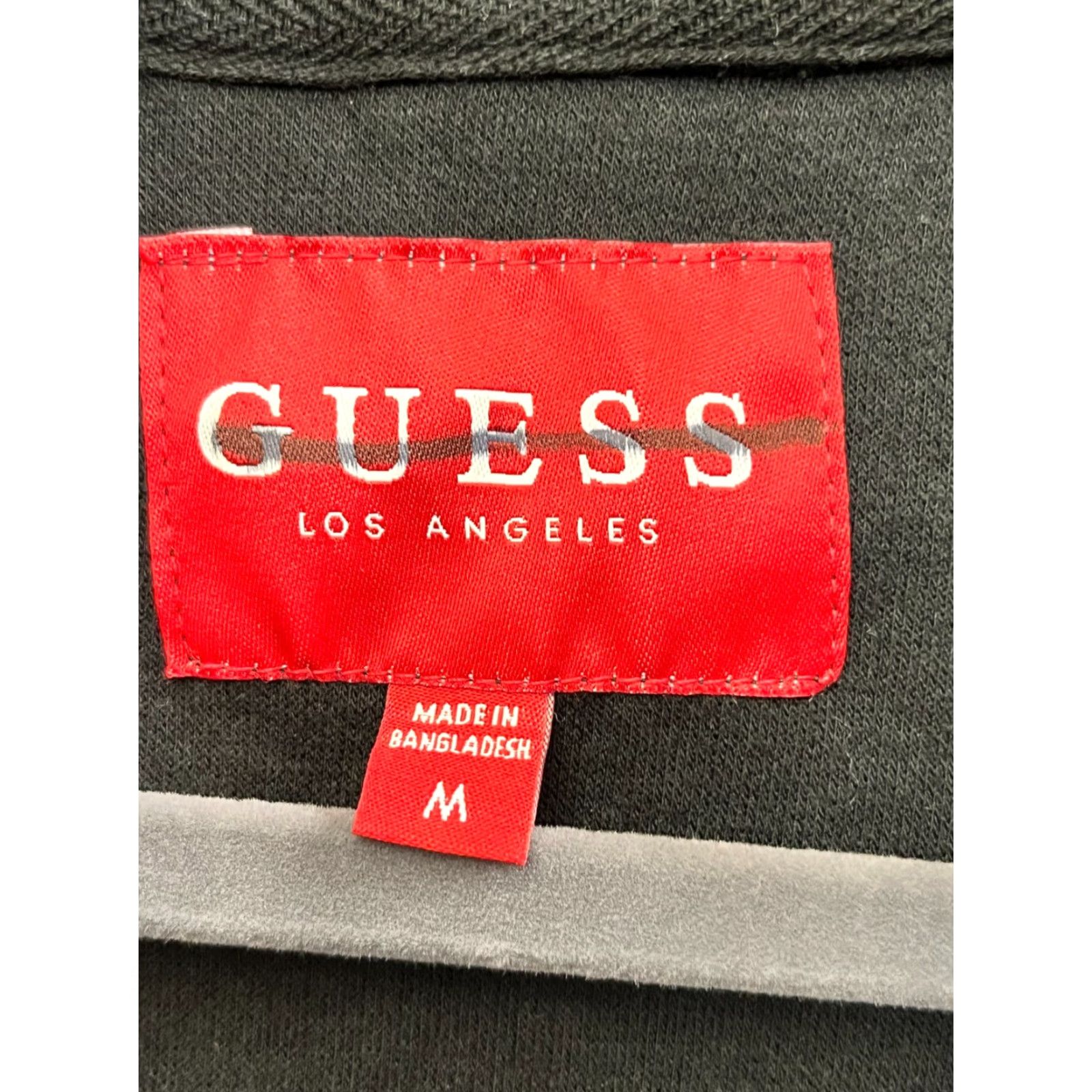 Guess Guess Men's Moto Jacket Color Black Size M With Zipper Pockets Size US M / EU 48-50 / 2 - 6 Thumbnail