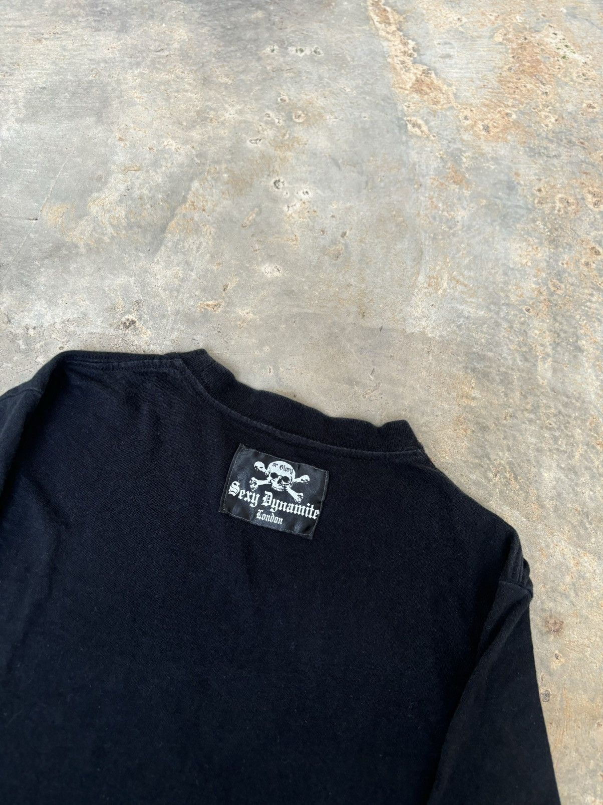Hysteric Glamour × If Six Was Nine × Japanese Brand Y2k Sexy Dynamite London Skull poem Longsleeve Size US XS / EU 42 / 0 - 4 Thumbnail