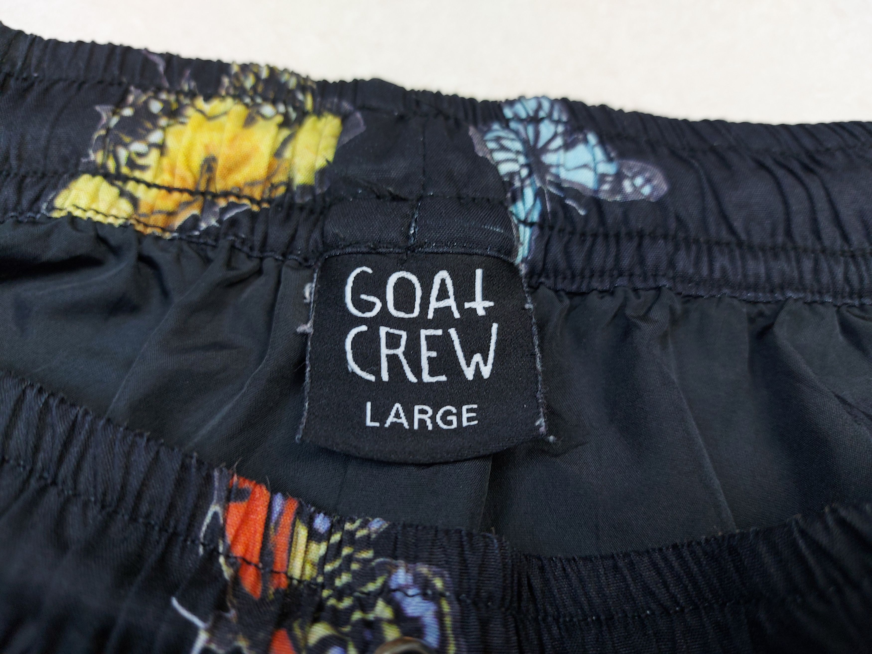 GOAT Crew Goat Crew Butterfly Multicolor Black Nylon Shorts Size L Size US 32 / EU 48 - 9 Thumbnail