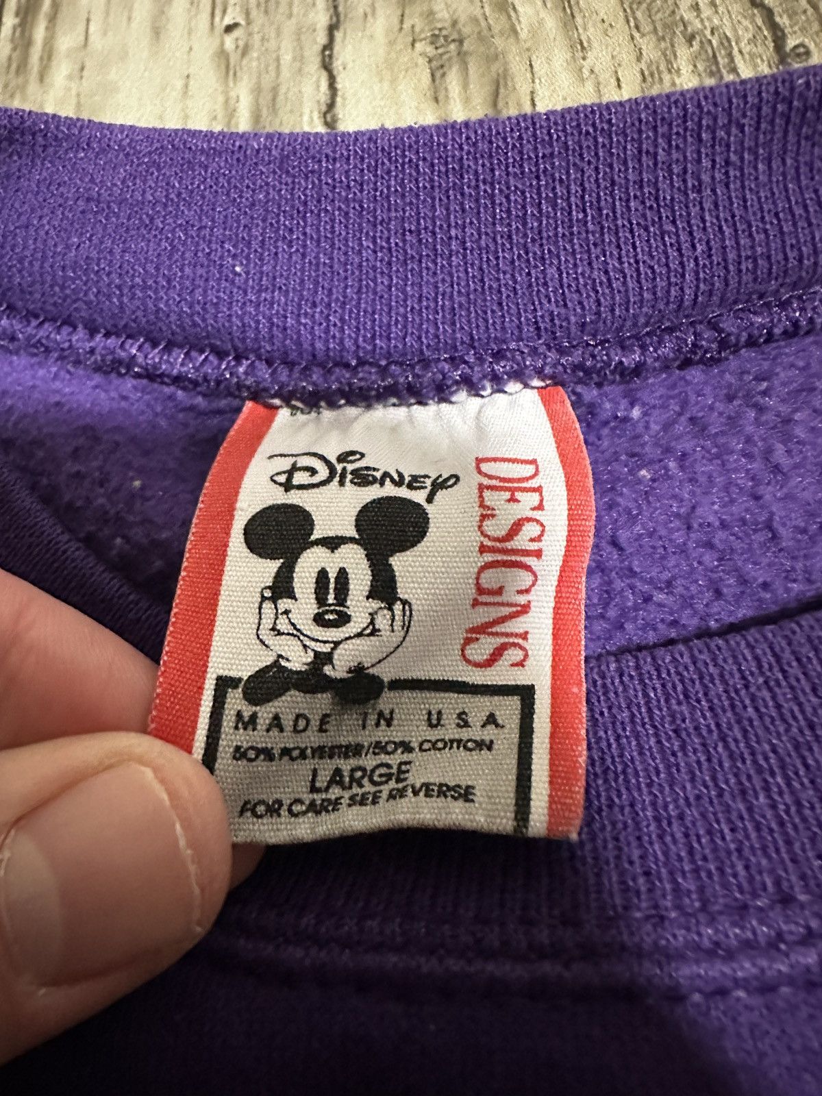 Vintage Vintage 90s Disney World 25 Years Crewneck Size US L / EU 52-54 / 3 - 3 Thumbnail