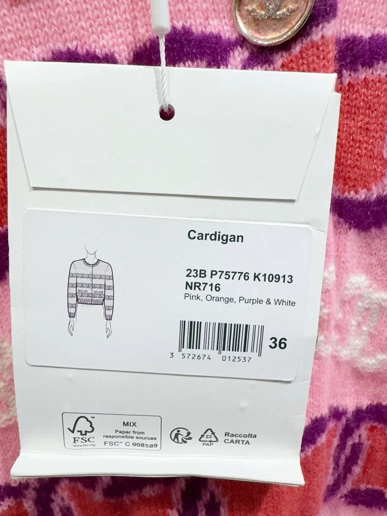 Chanel Chanel 23B early autumn full logo long-sleeved cardigan 250 Size XS / US 0-2 / IT 36-38 - 3 Thumbnail