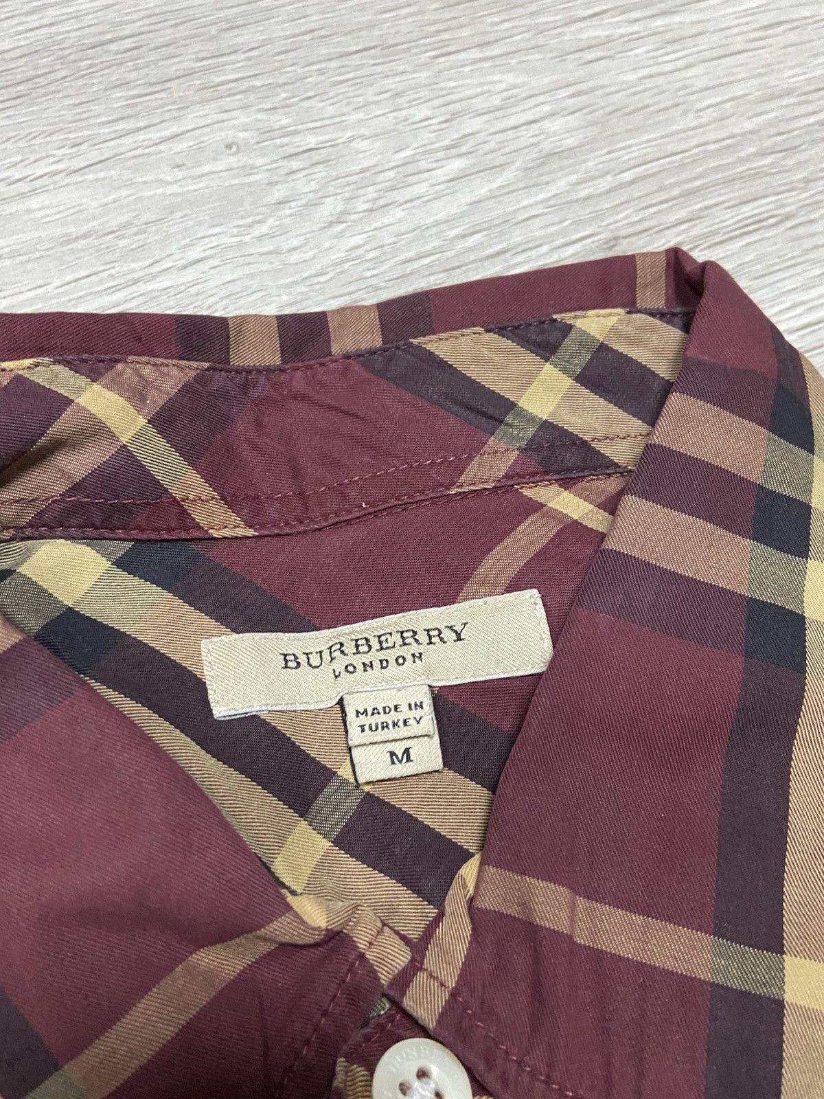 Burberry Burberry Brit shirt nova check overprint vintage Size US M / EU 48-50 / 2 - 5 Thumbnail