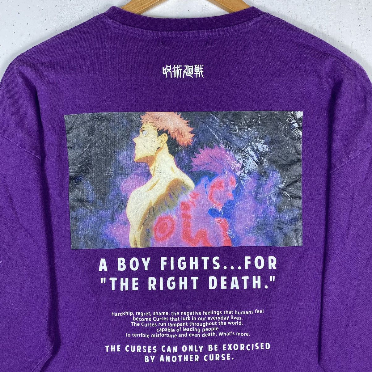 Anime × Japanese Brand × RAGEBLUE RAGEBLUE x JUJUTSU KAISEN Itadori Yuji & Sukuna Anime Tee Size US S / EU 44-46 / 1 - 3 Thumbnail