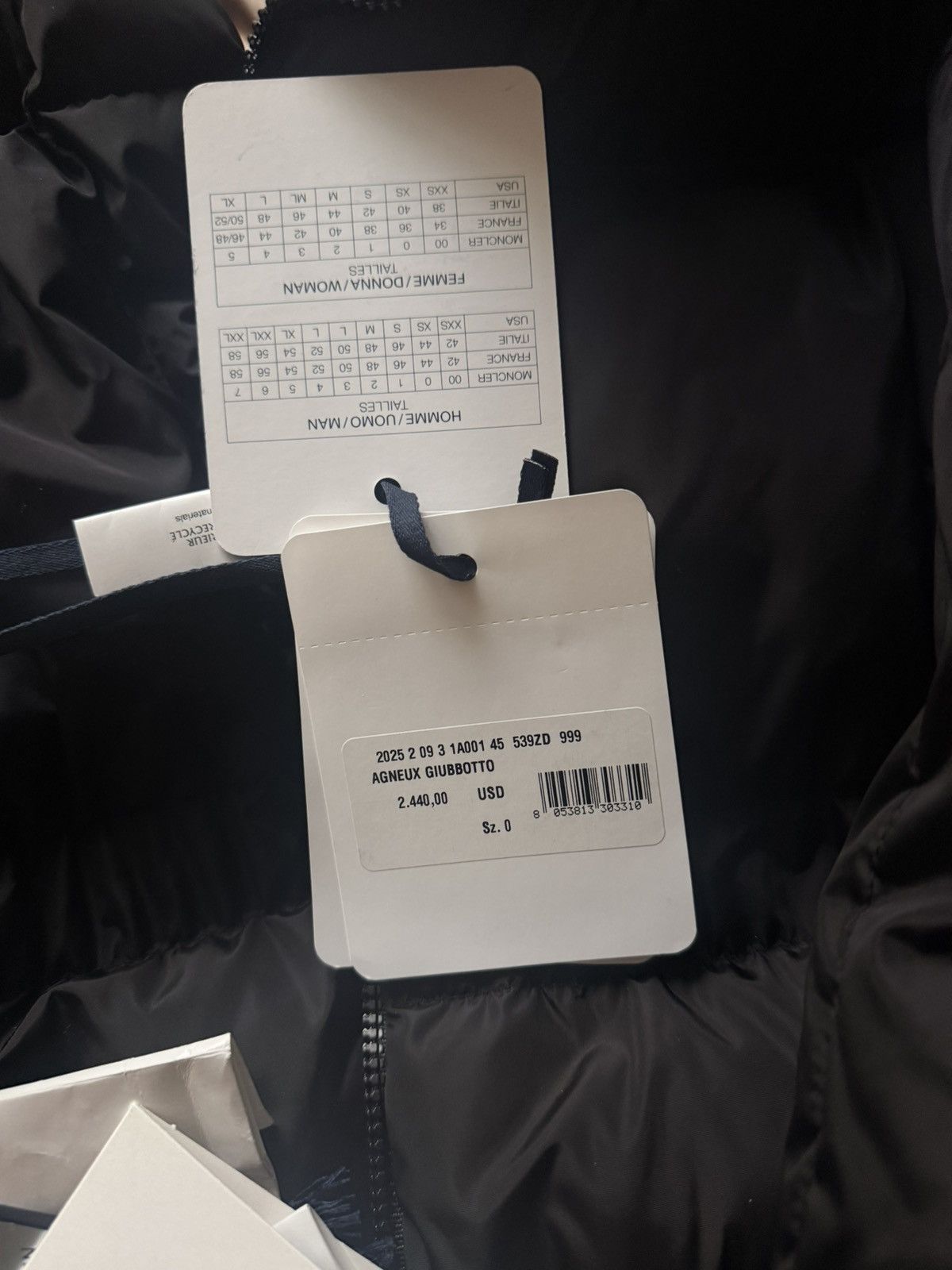 Moncler Moncler Agneux Square-Quilted Hooded Short Down Jacket Size XS / US 0-2 / IT 36-38 - 7 Thumbnail
