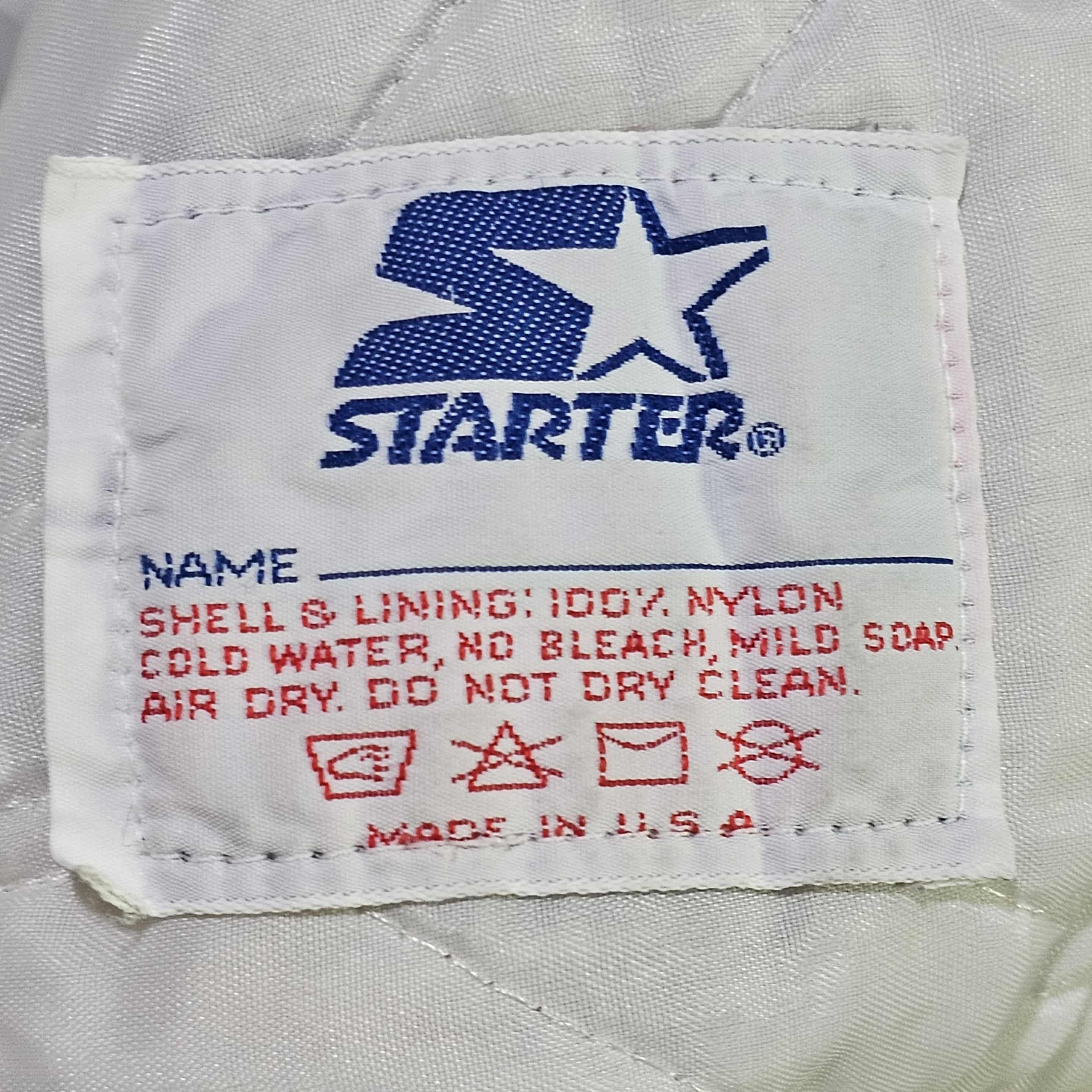 Starter Penn State Nittany Lions Vintage 80s Satin Bomber Jacket Size US L / EU 52-54 / 3 - 7 Thumbnail
