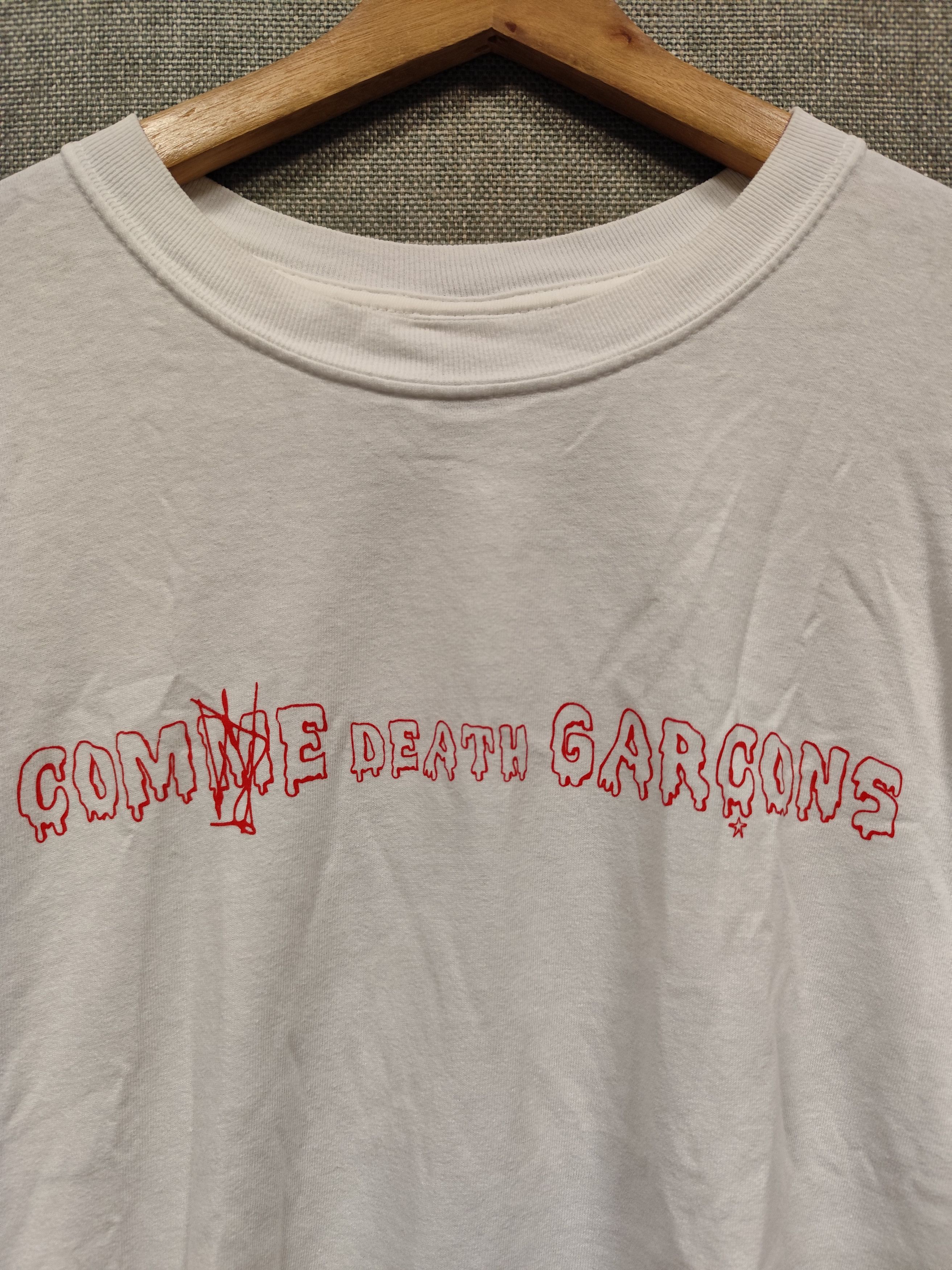 Anvil T Shirt Comme Death Garcons Made In Usa Size US L / EU 52-54 / 3 - 4 Thumbnail