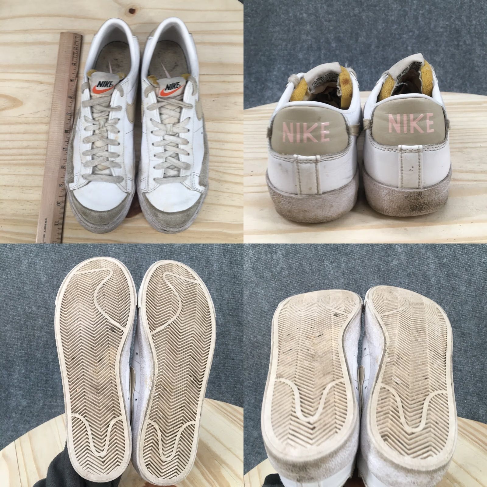 Nike Nike Shoes Womens 8.5 Blazer Low 77 Athletic Sneakers White Lace Up DC4769-106 Size M / US 6-8 / IT 42-44 - 8 Thumbnail