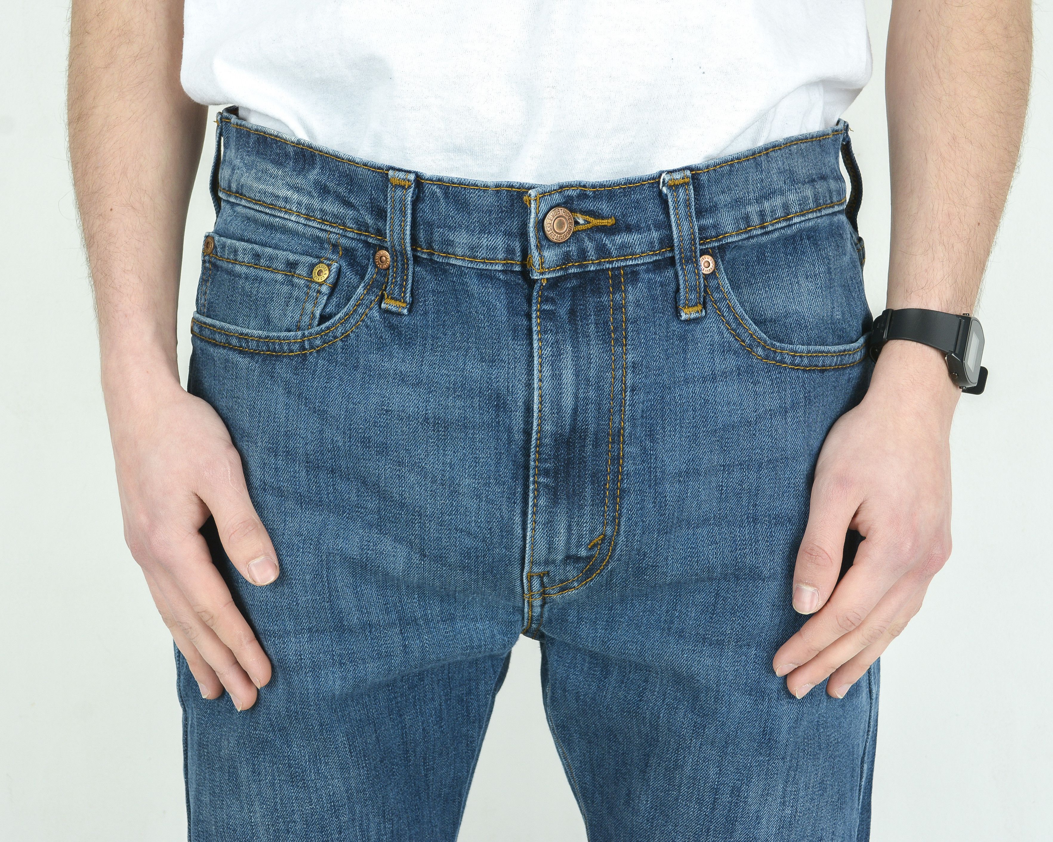 Levi's 510 W34 L30 Slim Skinny Jeans Denim Pants Trousers Zip Fly Size US 34 / EU 50 - 3 Thumbnail