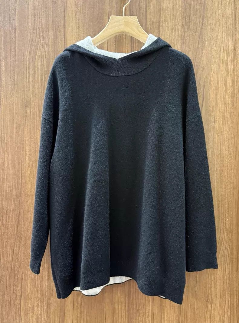 Dior Dior 8-character hooded knitwear Size M / US 6-8 / IT 42-44 - 2 Thumbnail